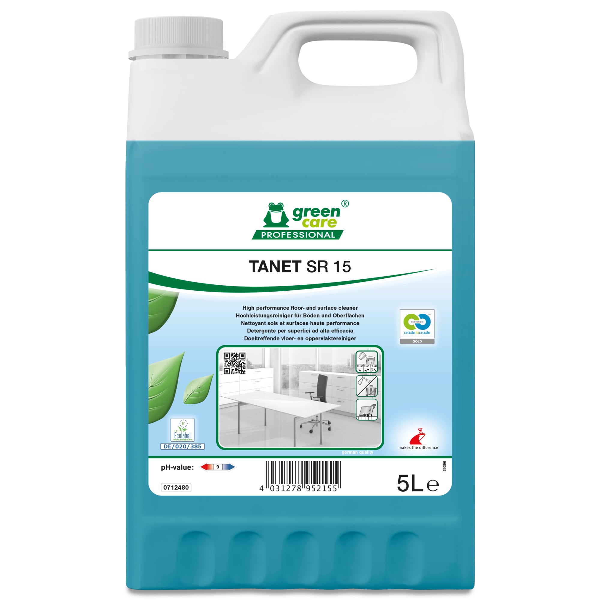 Green Bodenreiniger TANET SR 15