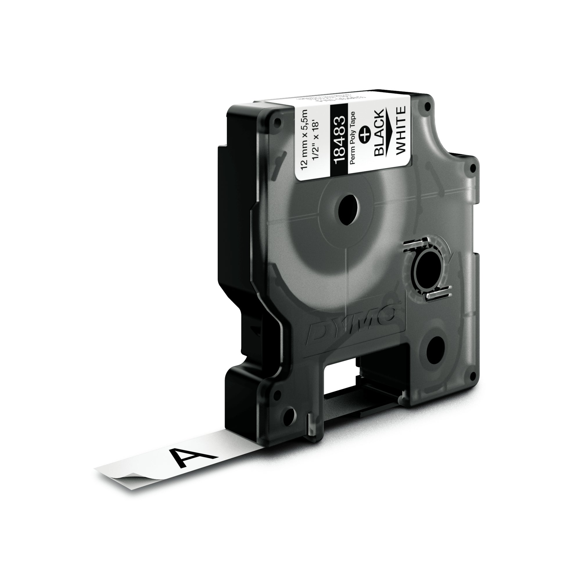 Dymo Schriftbandkassette, 12 mm x 5,5 m (B x L)
