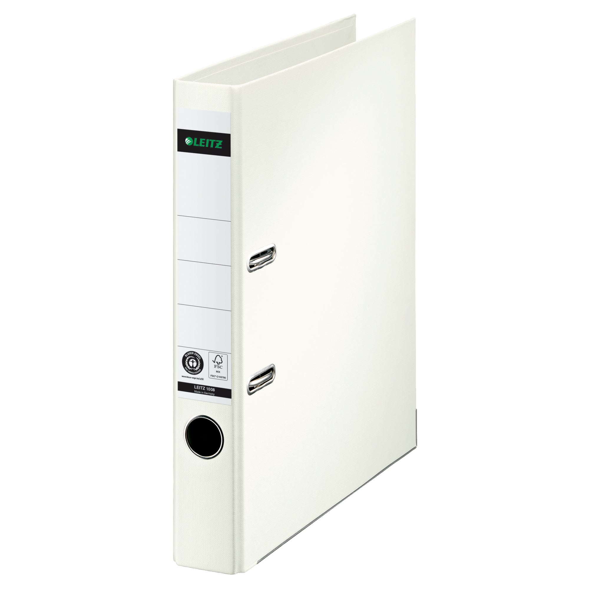 Leitz Ordner DIN A4 50mm Papier weiß