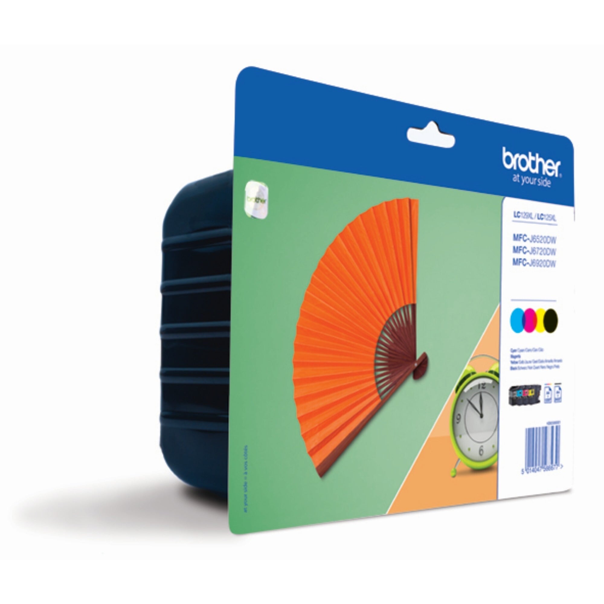 Brother Tintenpatrone, schwarz, cyan, magenta, gelb