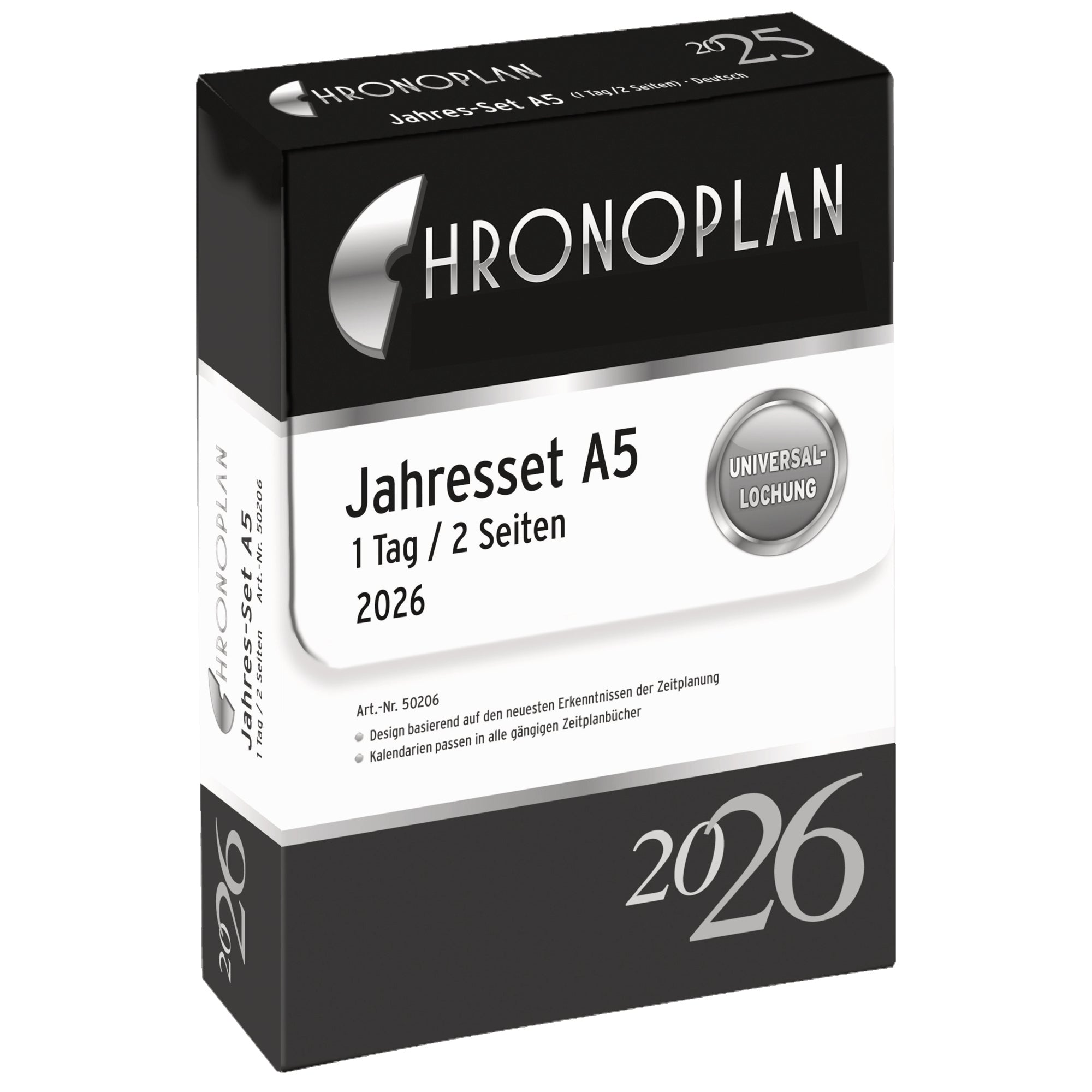 Chronoplan Einlage Kalender, DIN A5