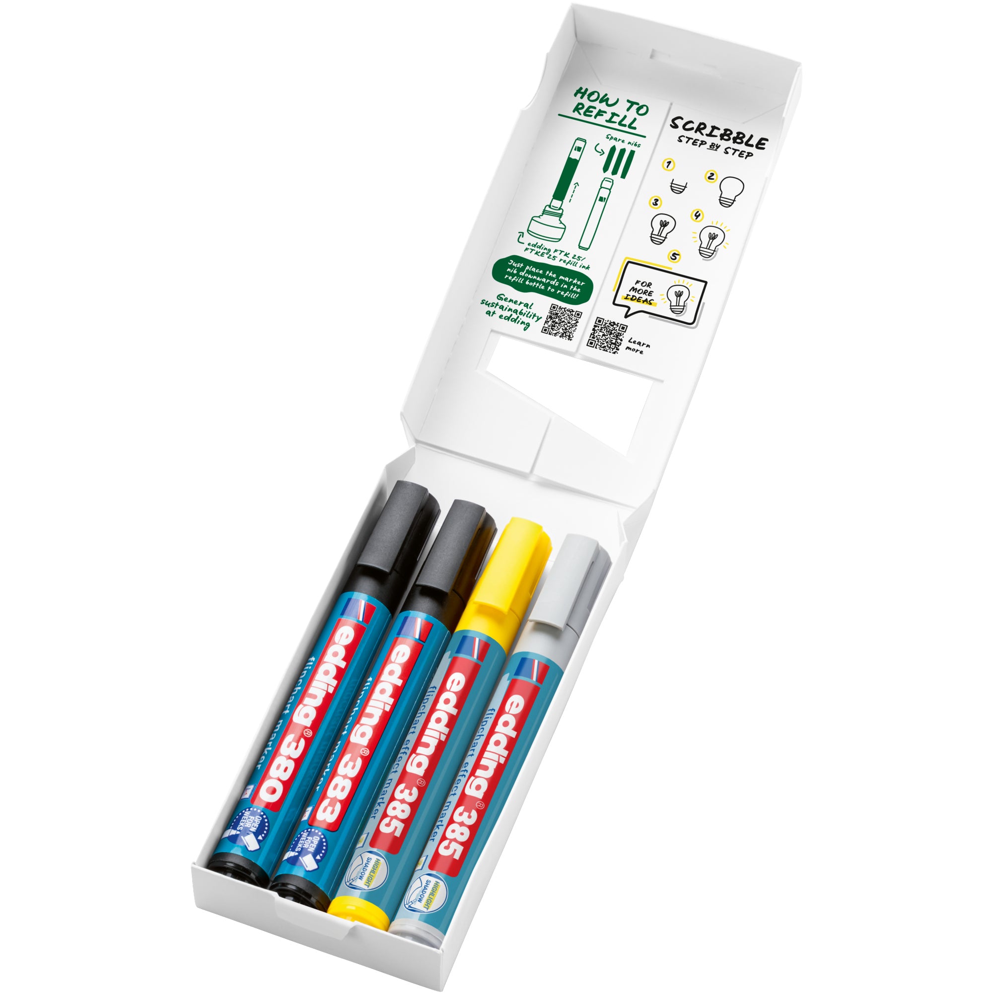 edding Schreibgeräteset Highlighting & Shading Set