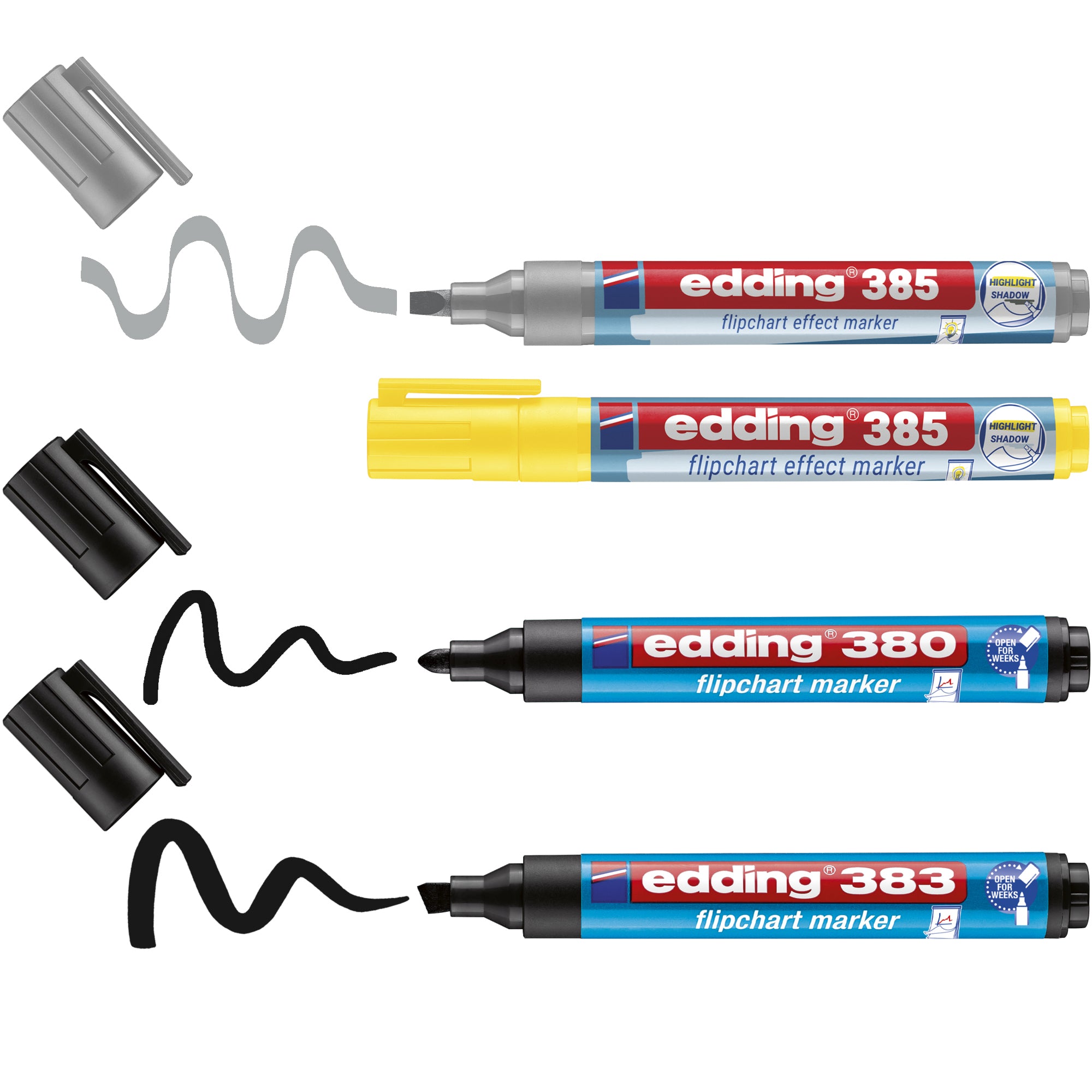 edding Schreibgeräteset Highlighting & Shading Set