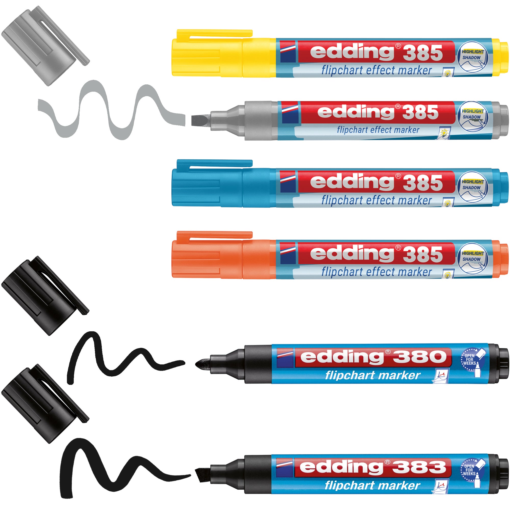 edding Schreibgeräteset Highlighting & Shading Set