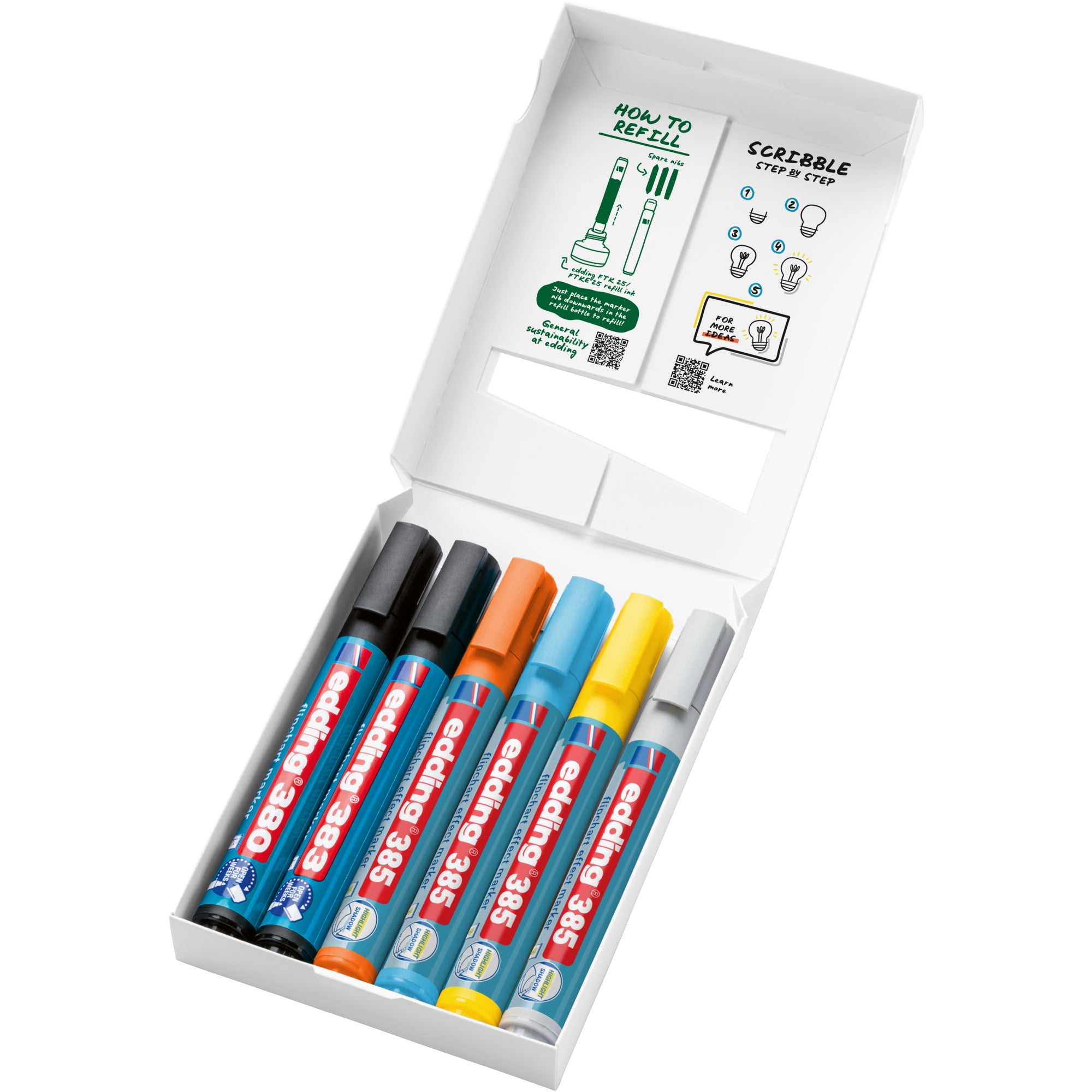 edding Schreibgeräteset Highlighting & Shading Set