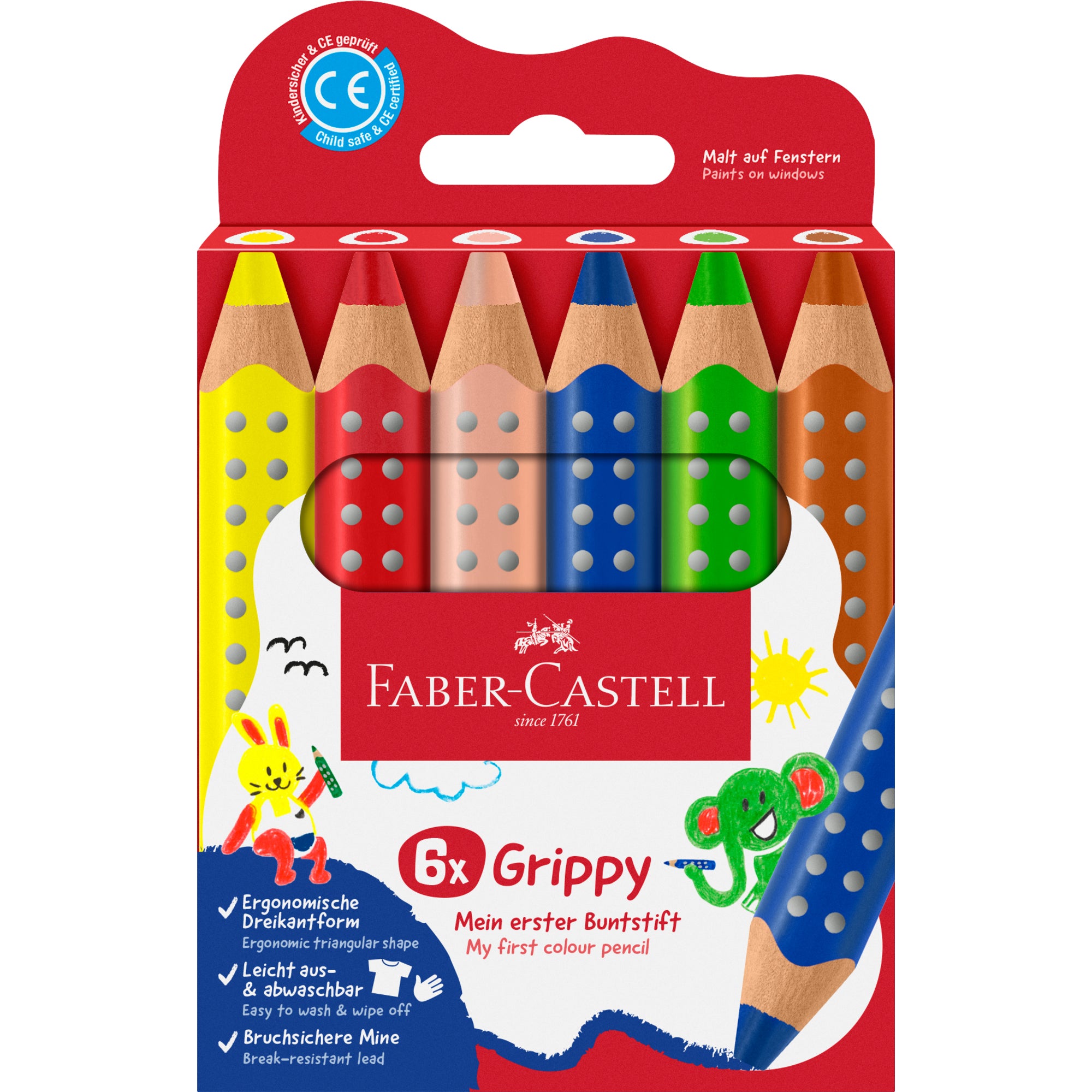 Faber-Castell Buntstift Grippy