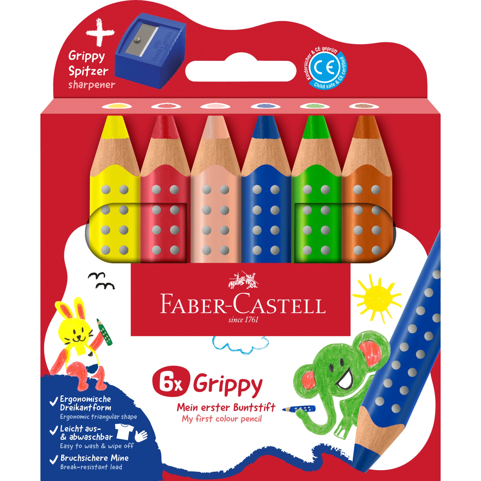 Faber-Castell Buntstift Grippy