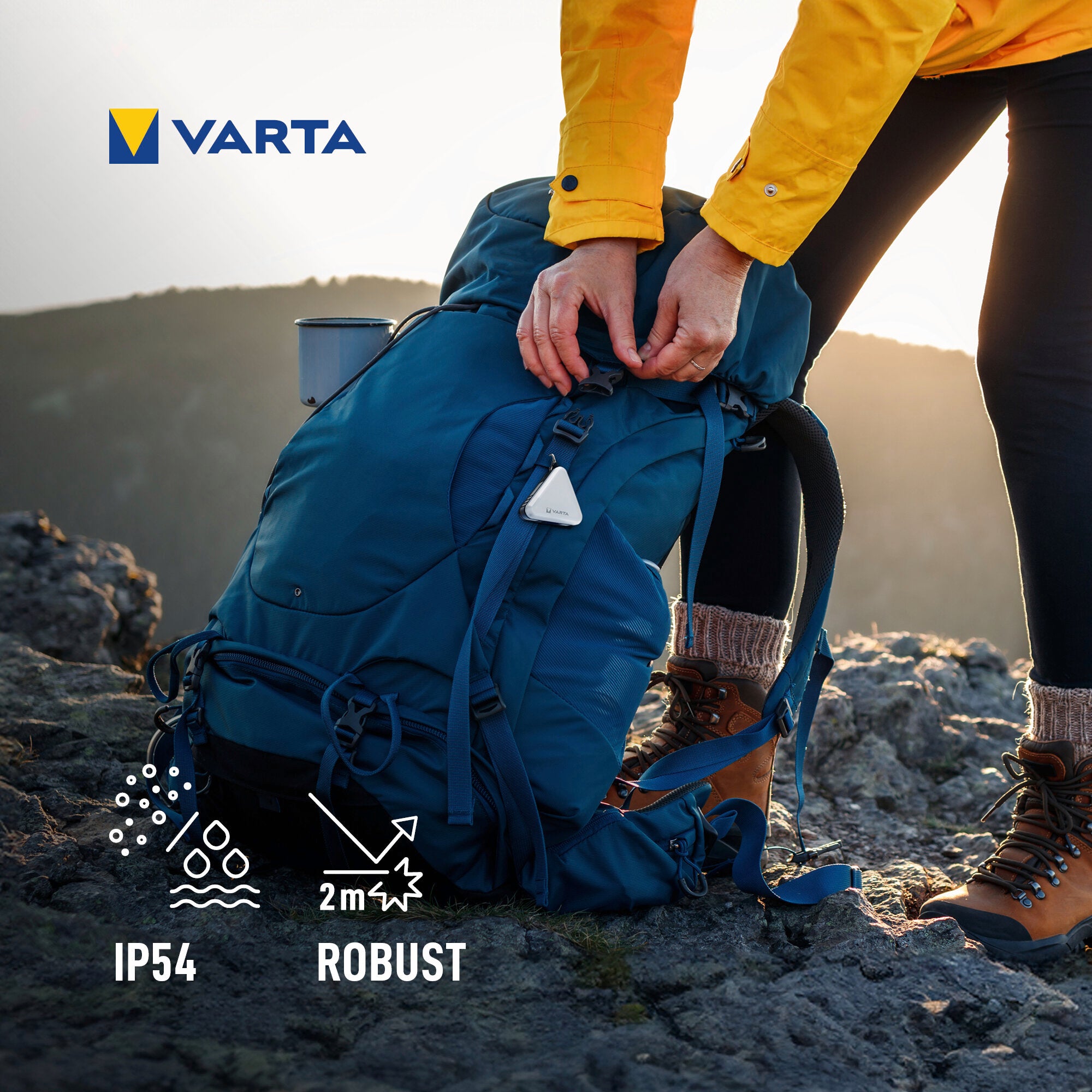 Varta Taschenlampe Magnatic Safety Light