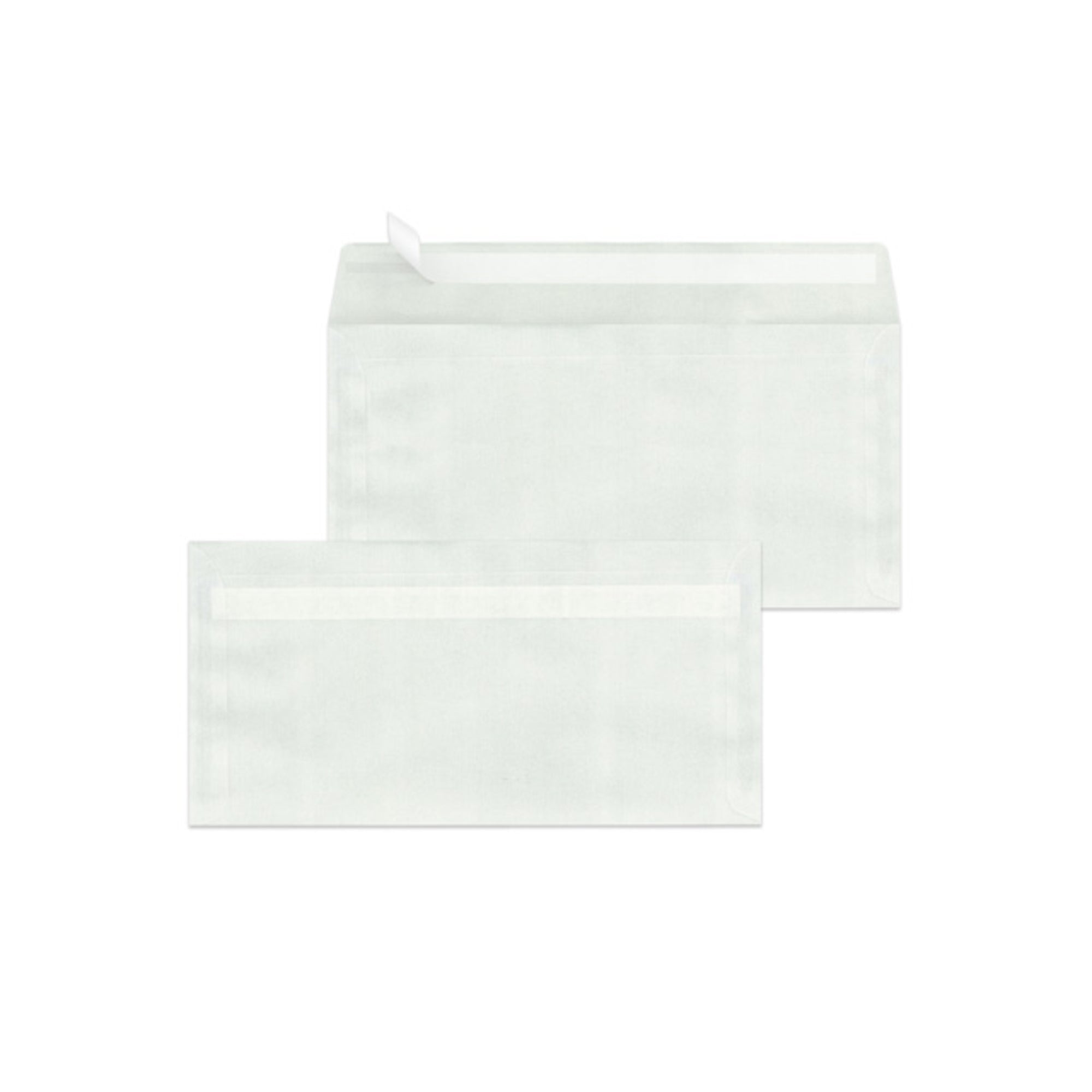 MAILmedia Briefumschläge, transparent, DIN lang