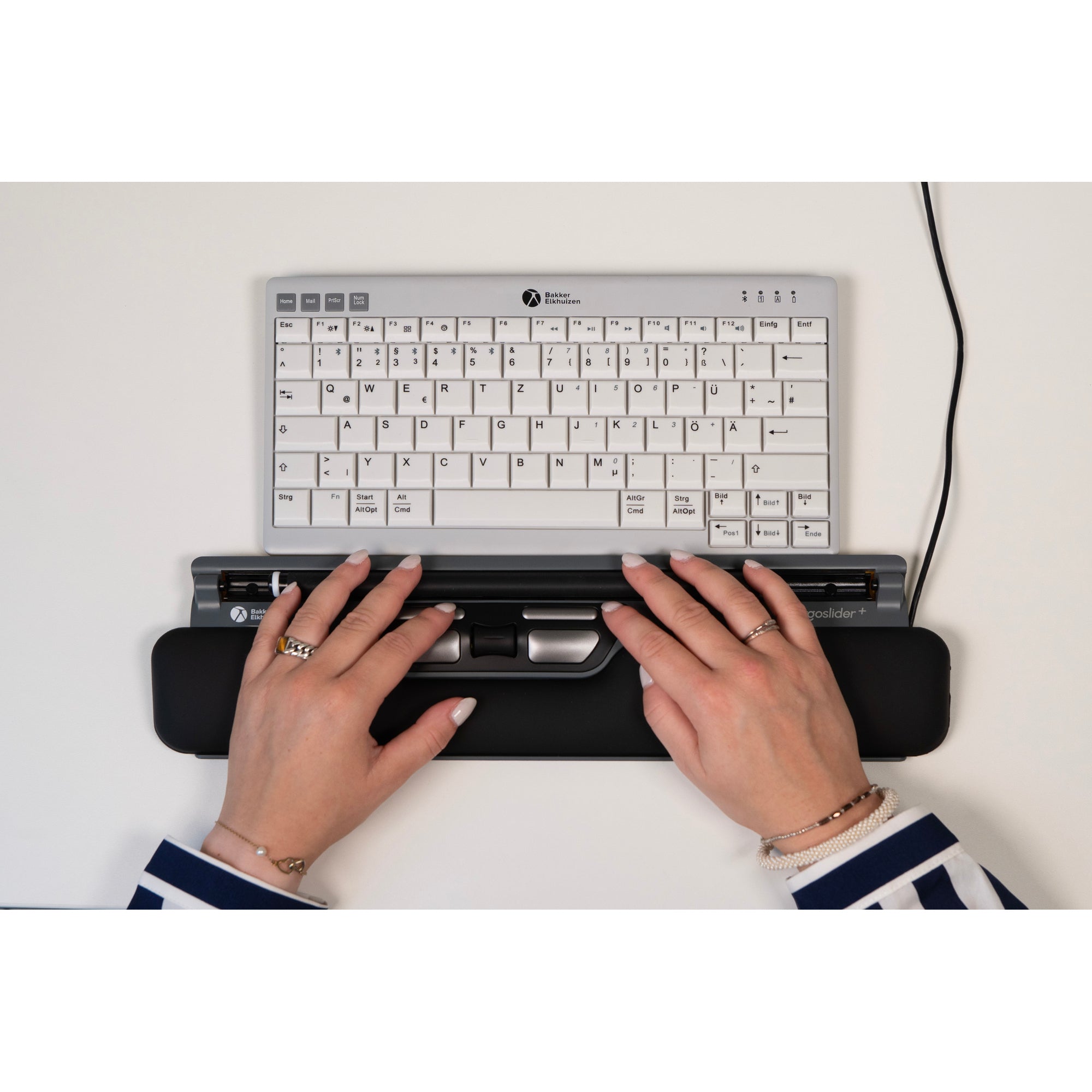 BakkerElkhuizen Optische PC Maus ErgoSlider Plus