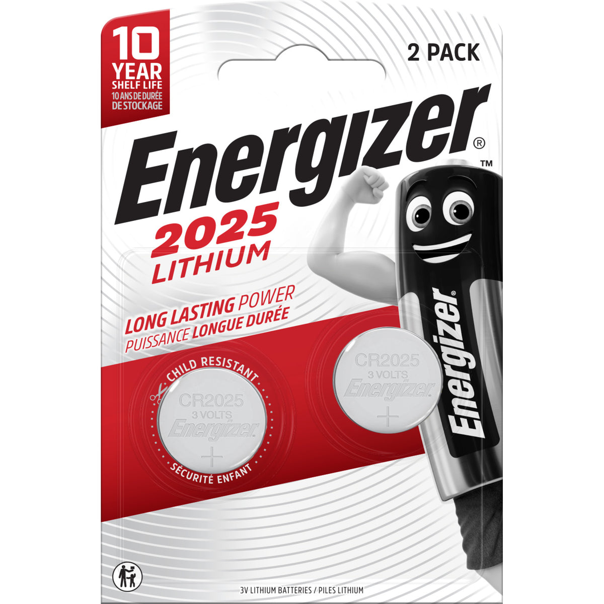 Energizer Knopfzelle, CR2025