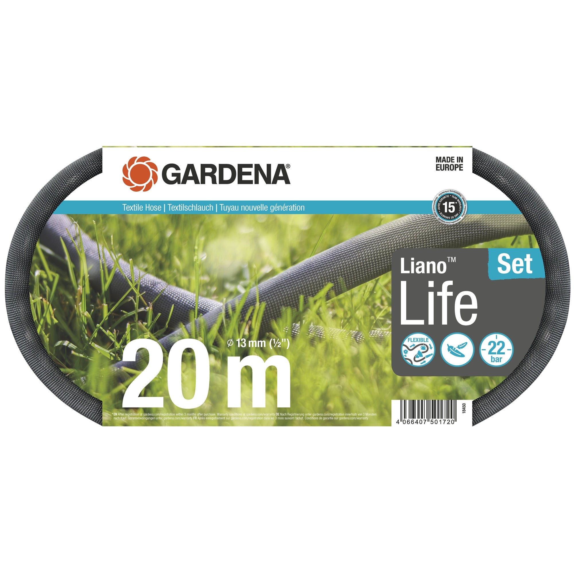 Gardena Wasserschlauch LianoT Life