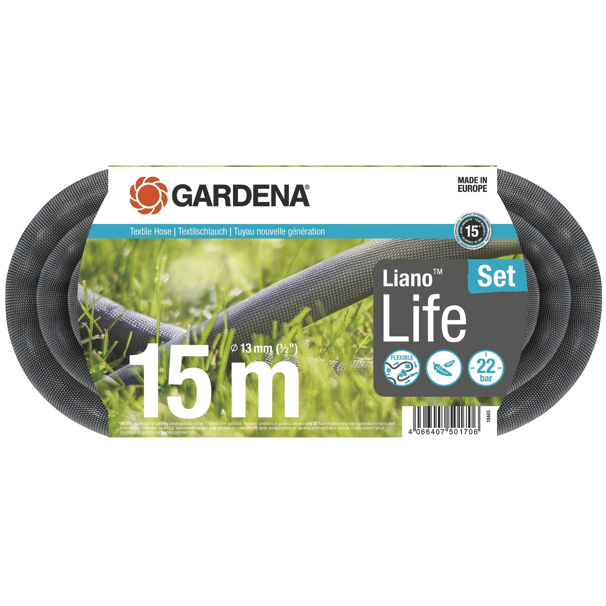 Gardena Wasserschlauch LianoT Life
