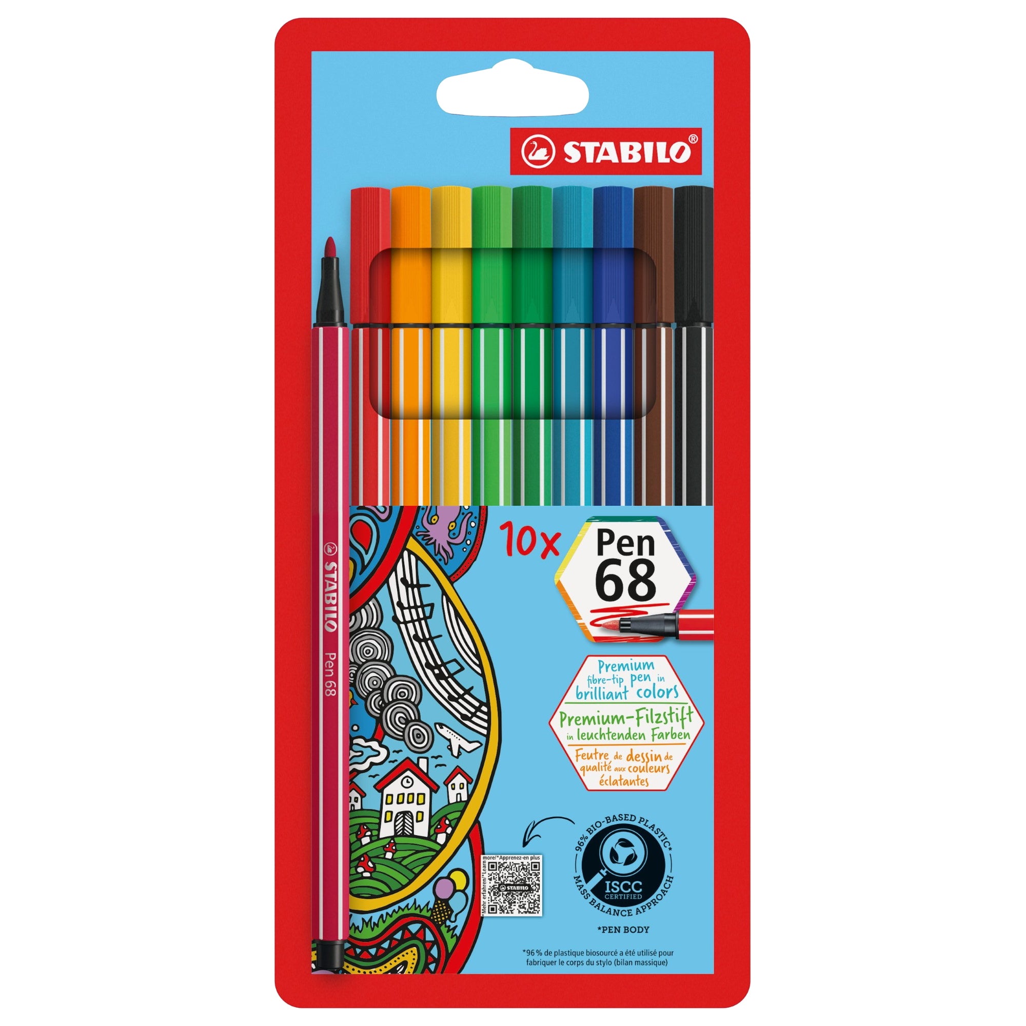 Stabilo Fasermaler Pen 68