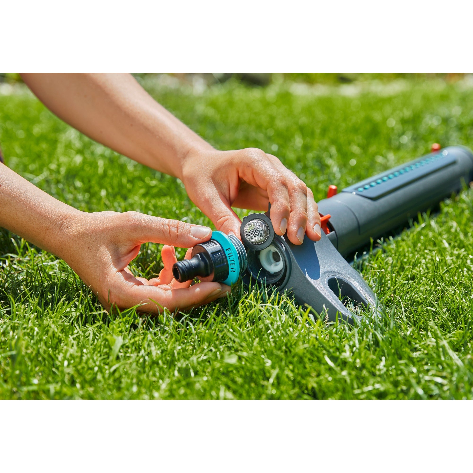 Gardena Rasensprenger AquaZoom L