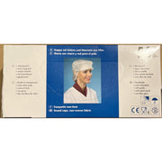 Kappen+Schirm+Haarnetz Schutzhaube