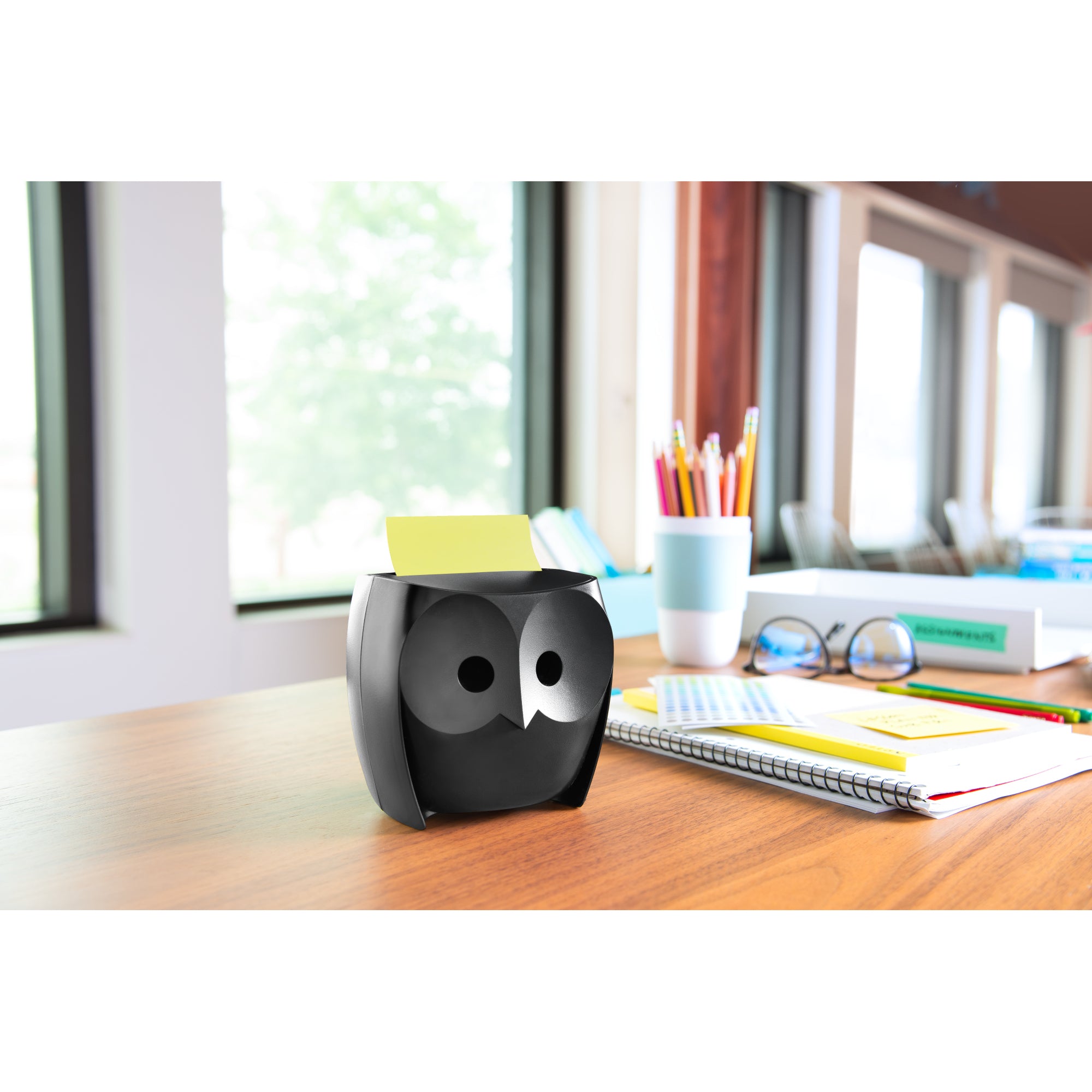 Post-it Haftnotizspender Super Sticky Z-Notes Eule