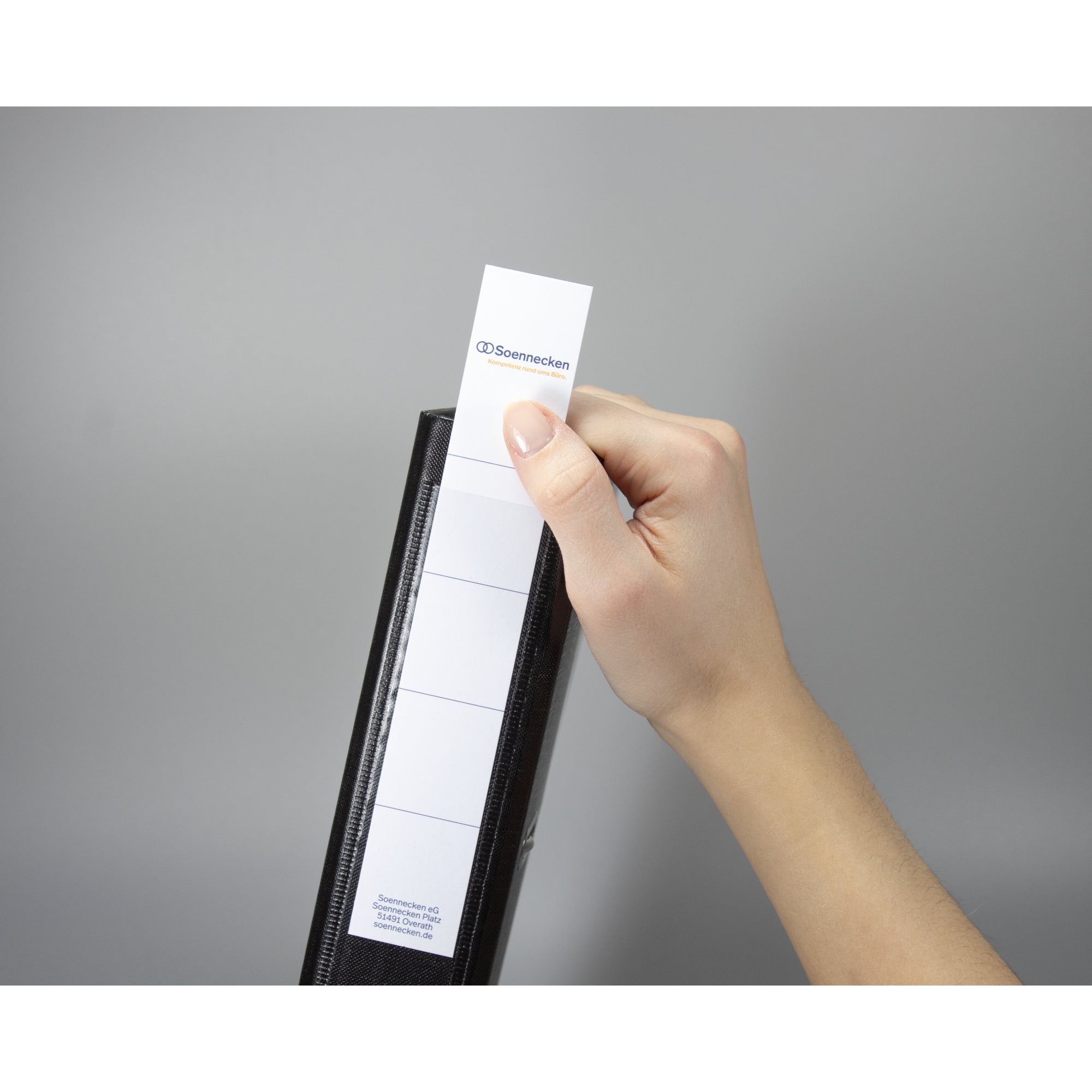 Soennecken Ordner DIN A4 80mm PP blau