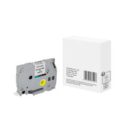 Schriftband wie Brother TZe231 12mmx8m sw auf ws