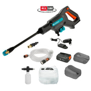 Gardena Mitteldruckreiniger AquaClean 24/18V P4A Premium Set