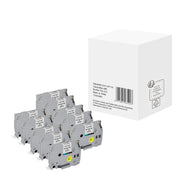 Schriftband wie Brother TZe231 12mmx8m sw auf ws 10St