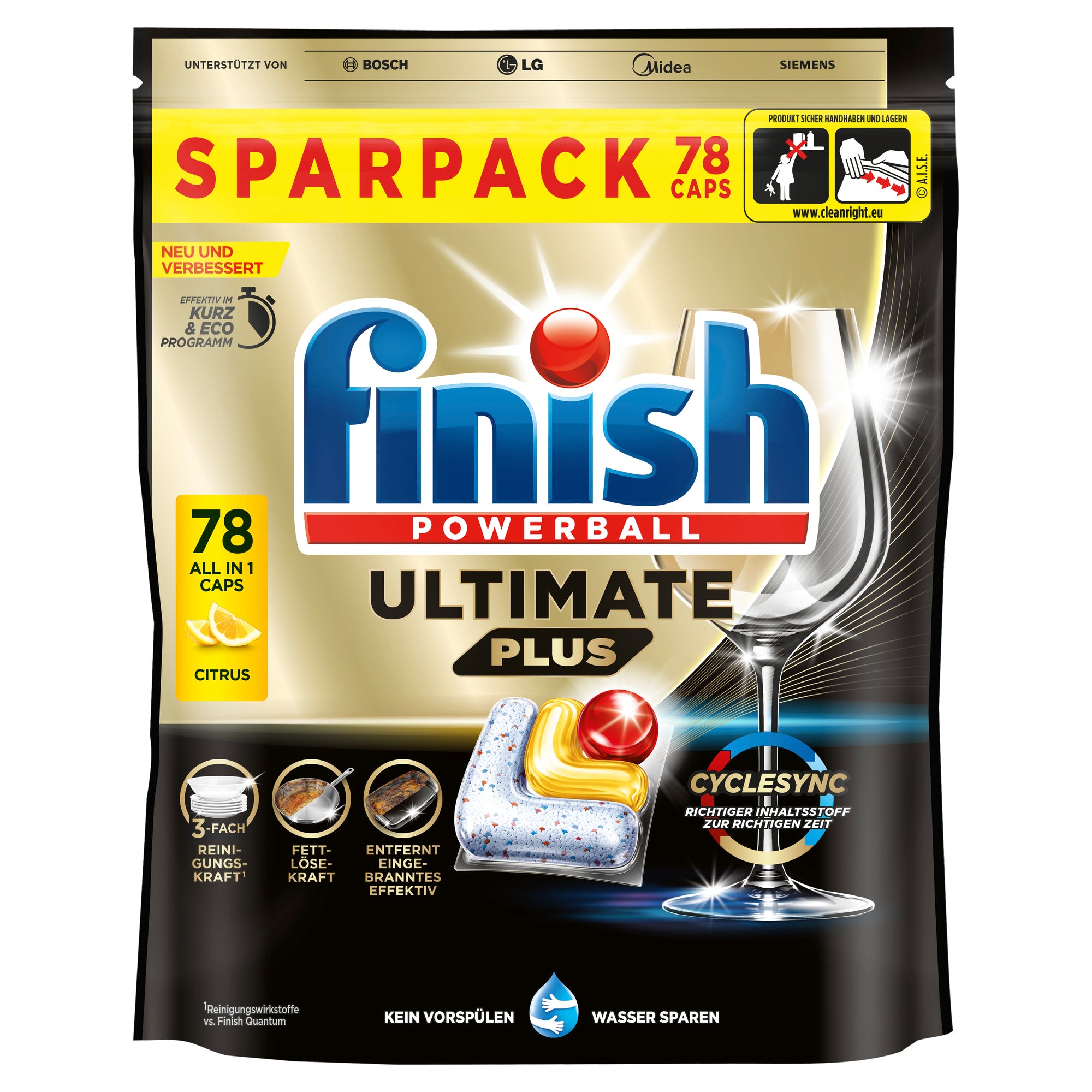 Finish Spülmaschinentabs Ultimate Plus