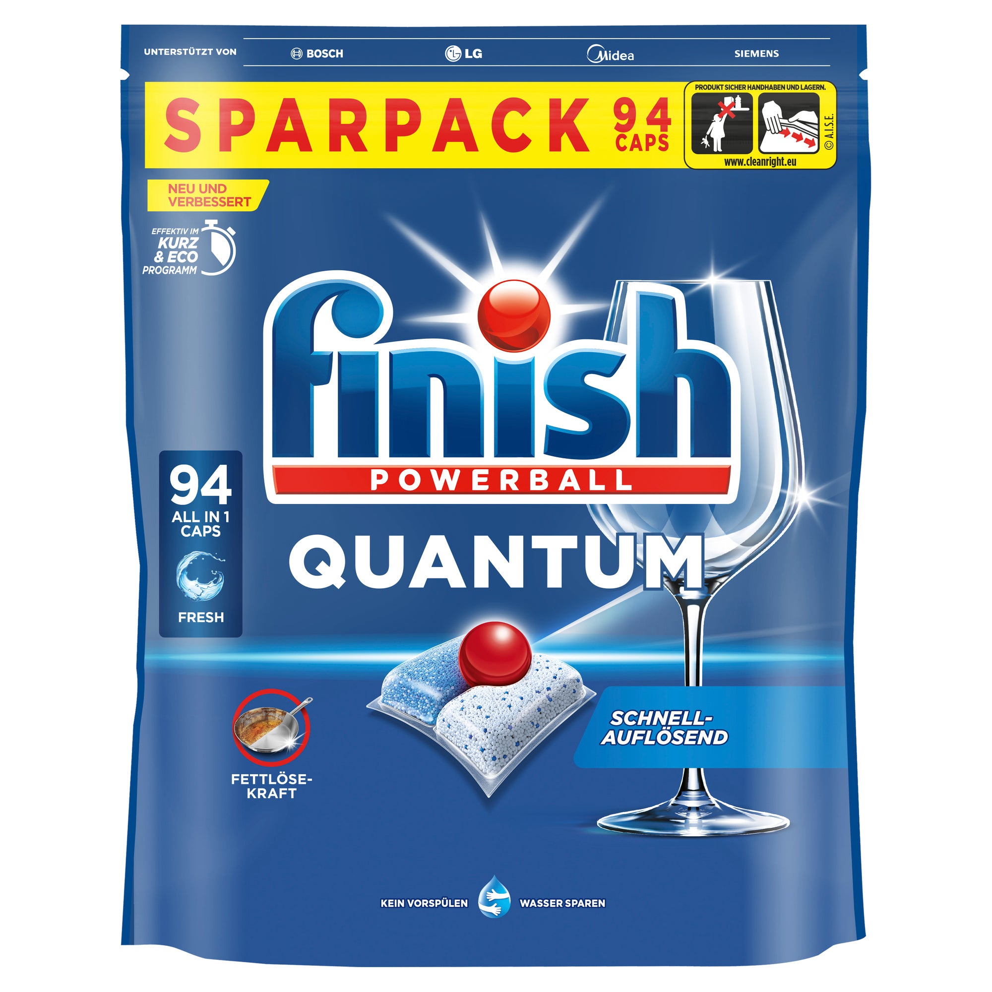 Finish Spülmaschinentabs Quantum