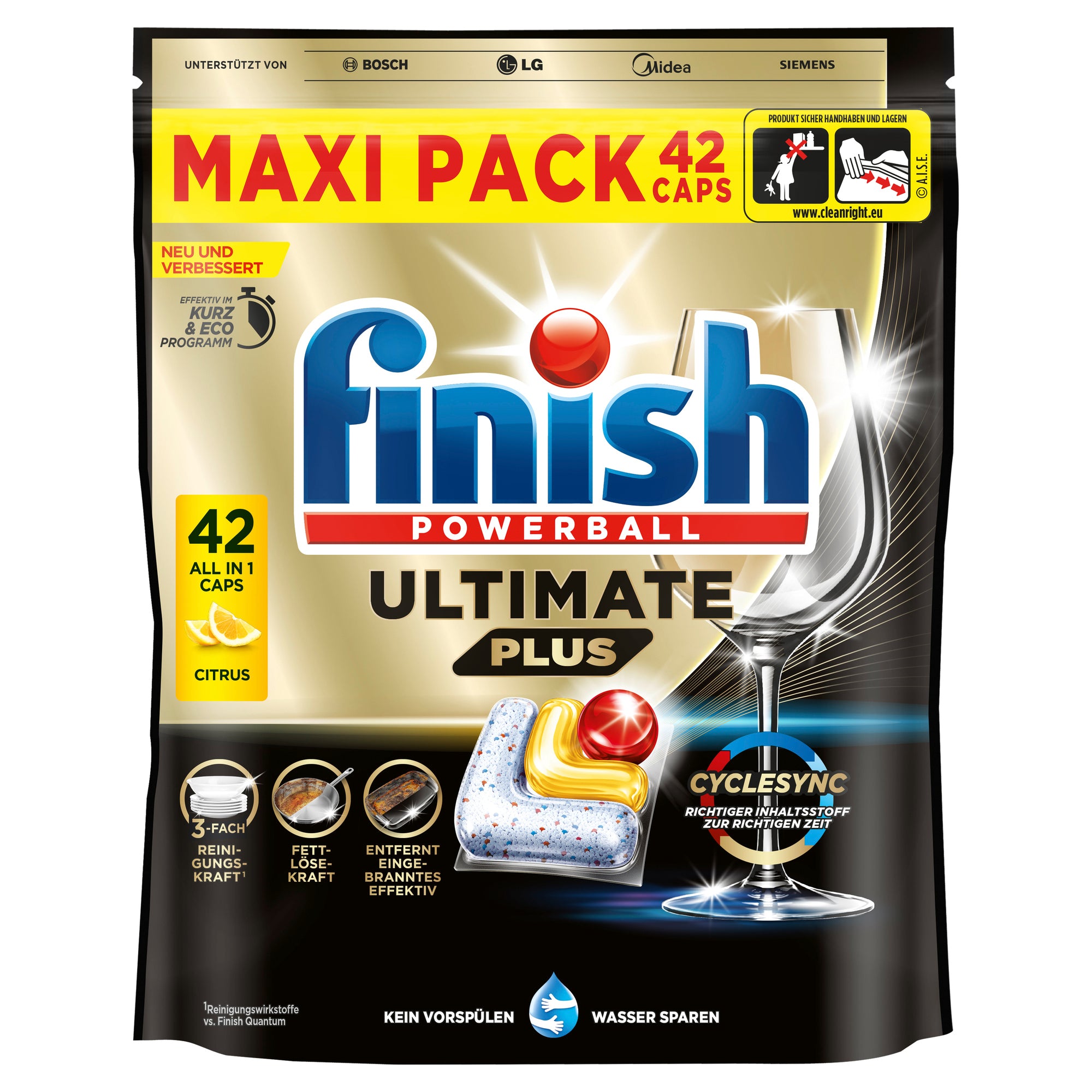 Finish Spülmaschinentabs Ultimate Plus