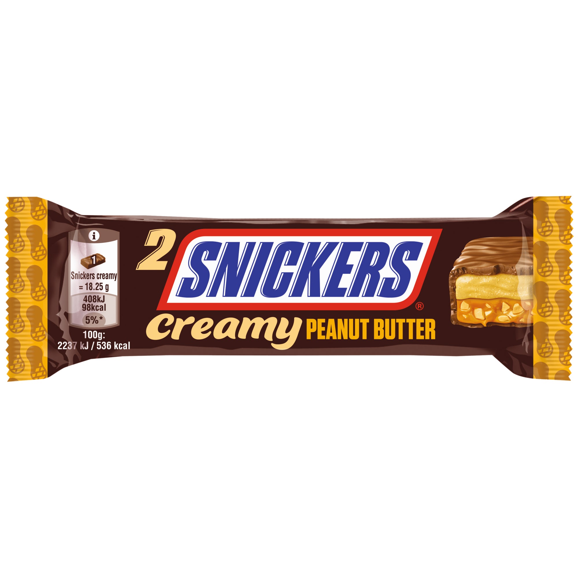 Snickers Schokoriegel Duo Creamy