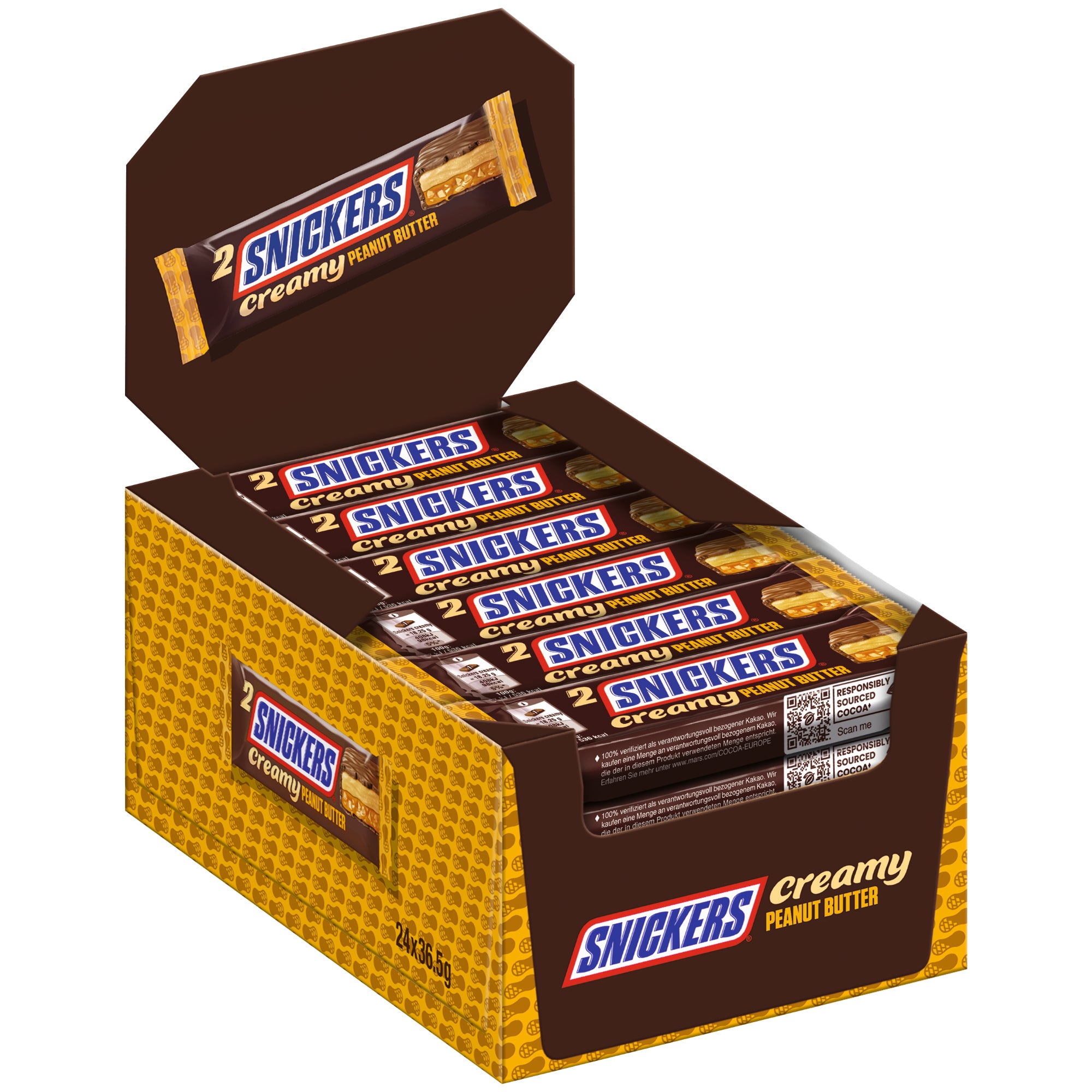 Snickers Schokoriegel Duo Creamy