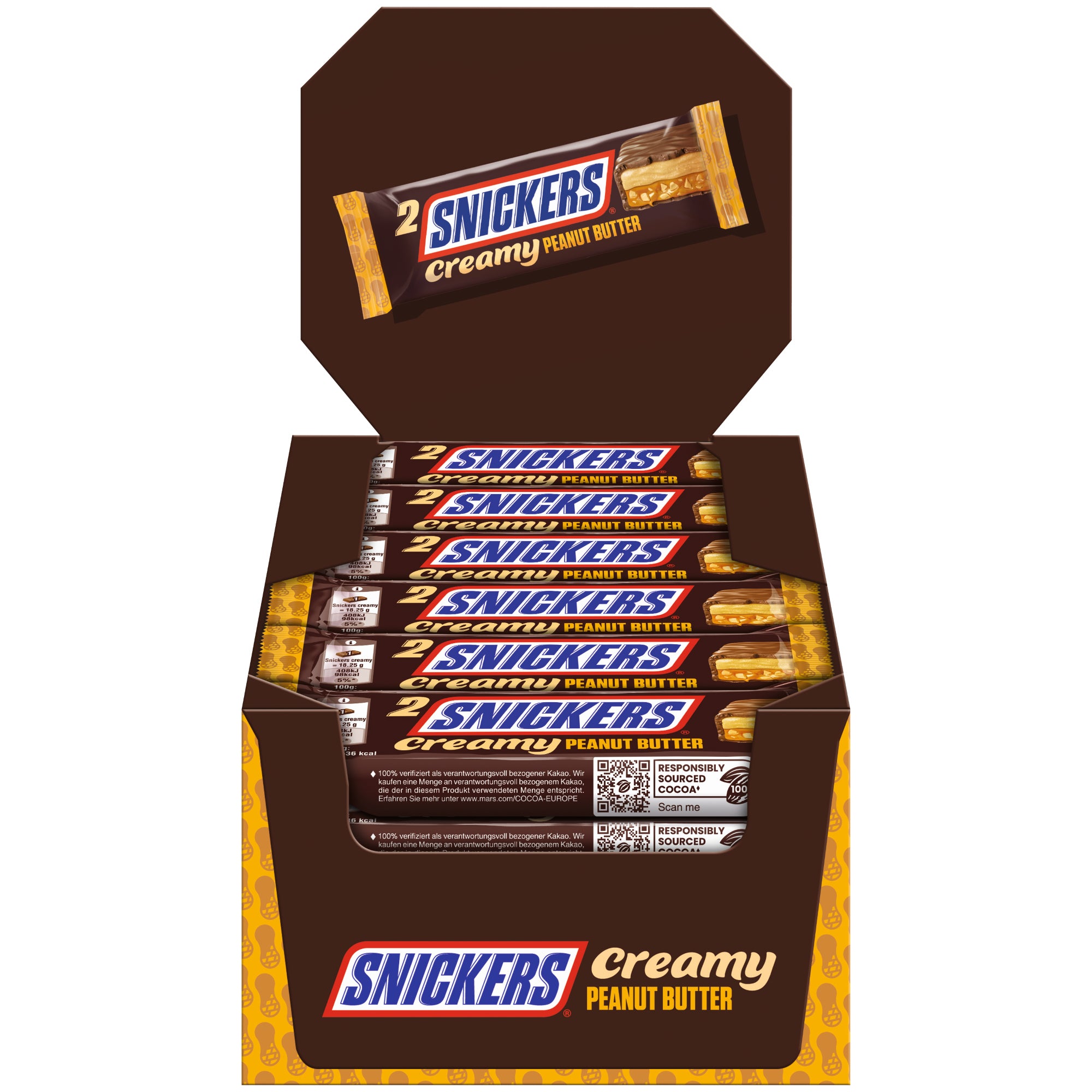 Snickers Schokoriegel Duo Creamy