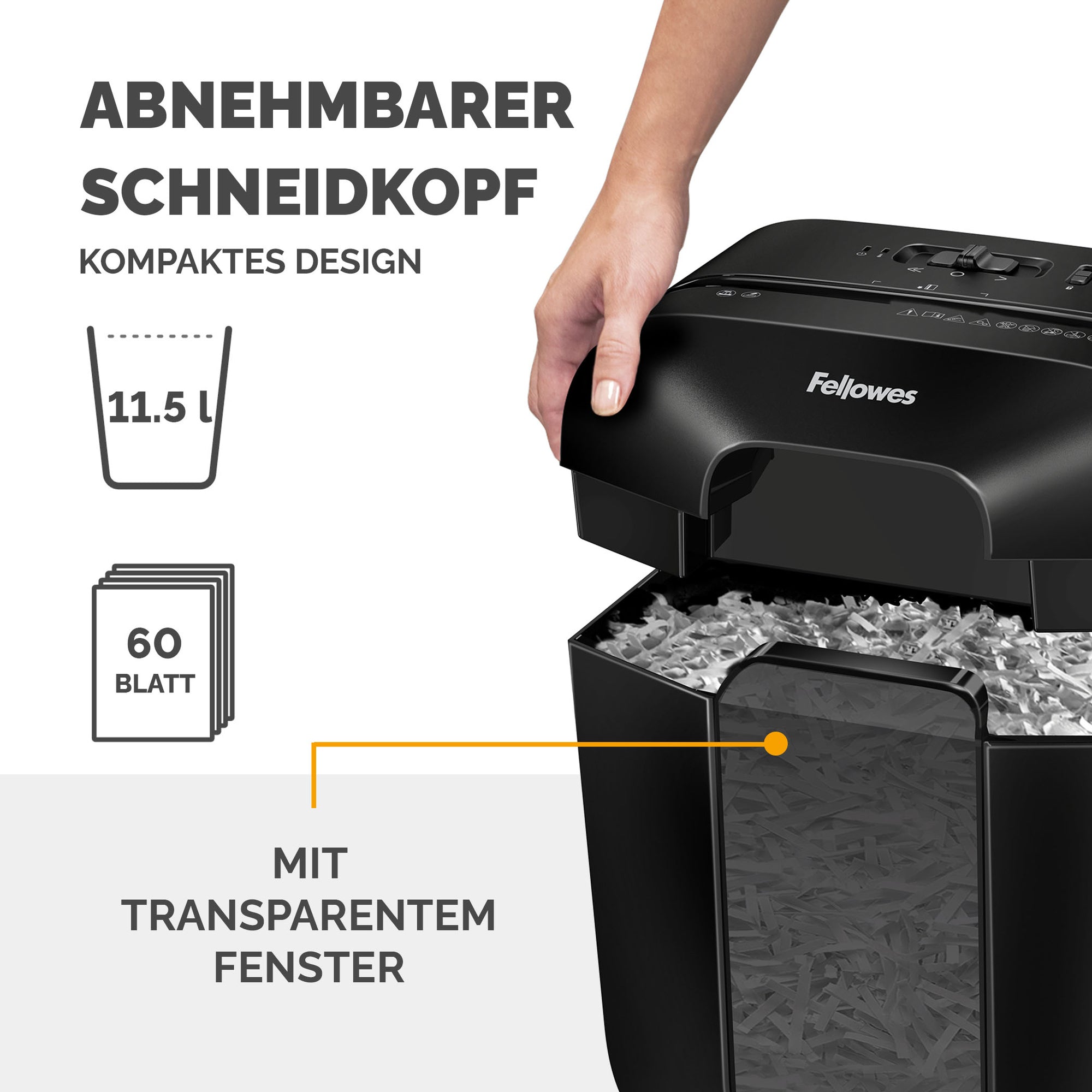 Fellowes Aktenvernichter Powershred® LX25