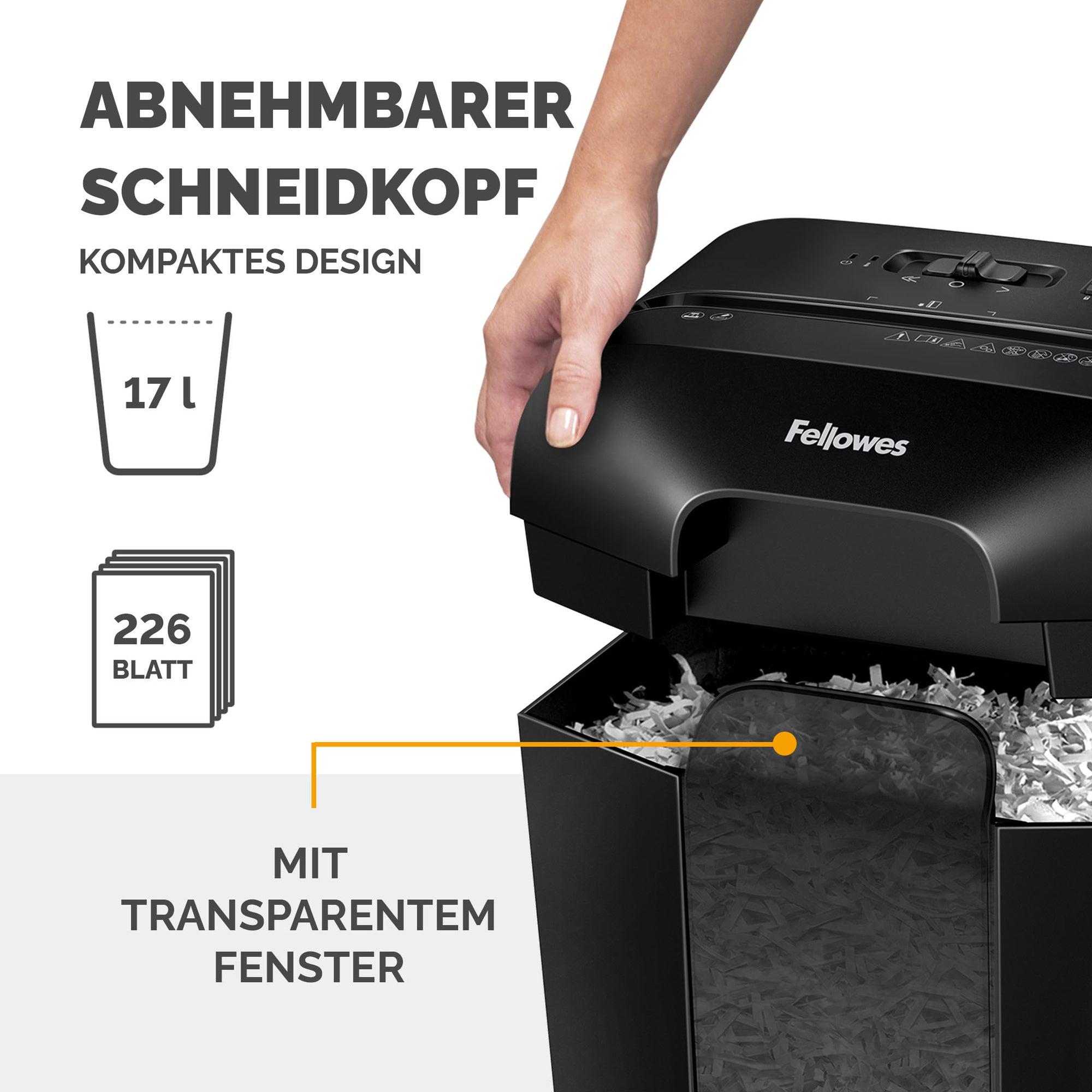 Fellowes Aktenvernichter Powershred® LX45