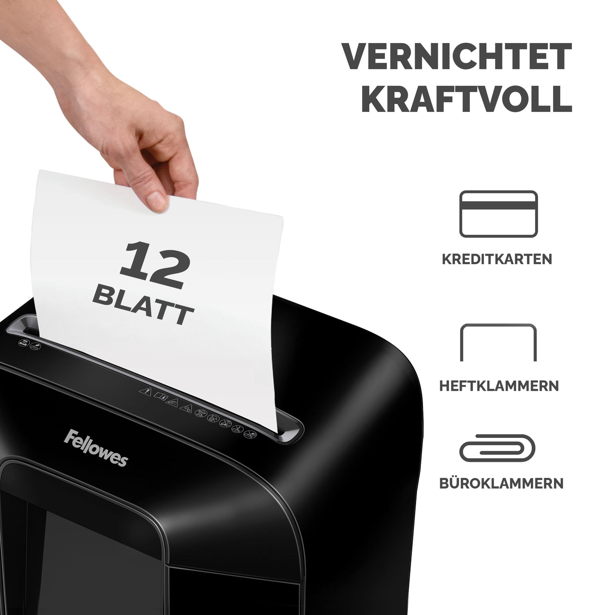 Fellowes Aktenvernichter Powershred LX85
