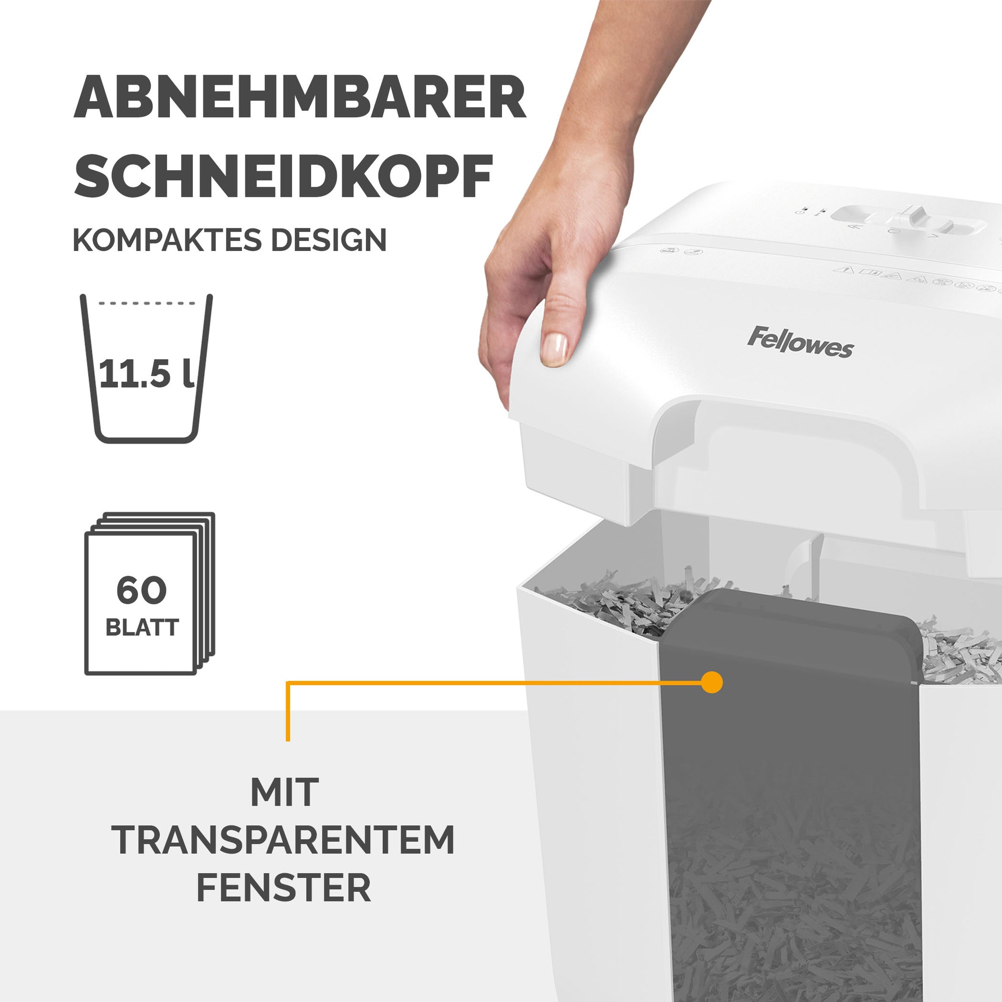 Fellowes Aktenvernichter Powershred® LX25