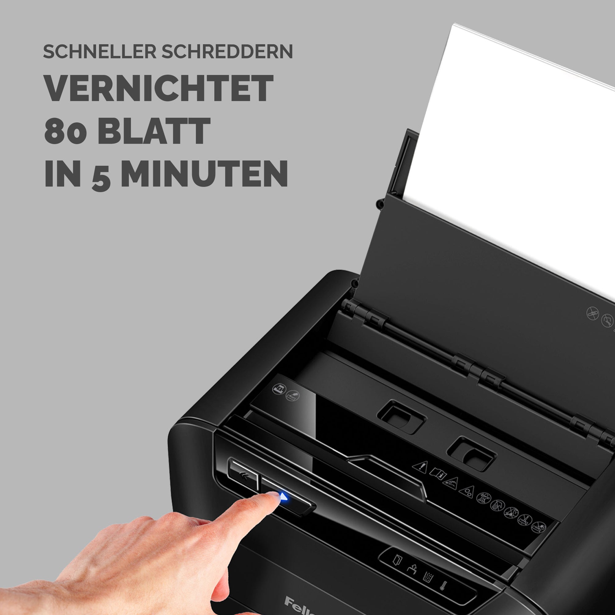Fellowes Aktenvernichter AutoMaxT 80M