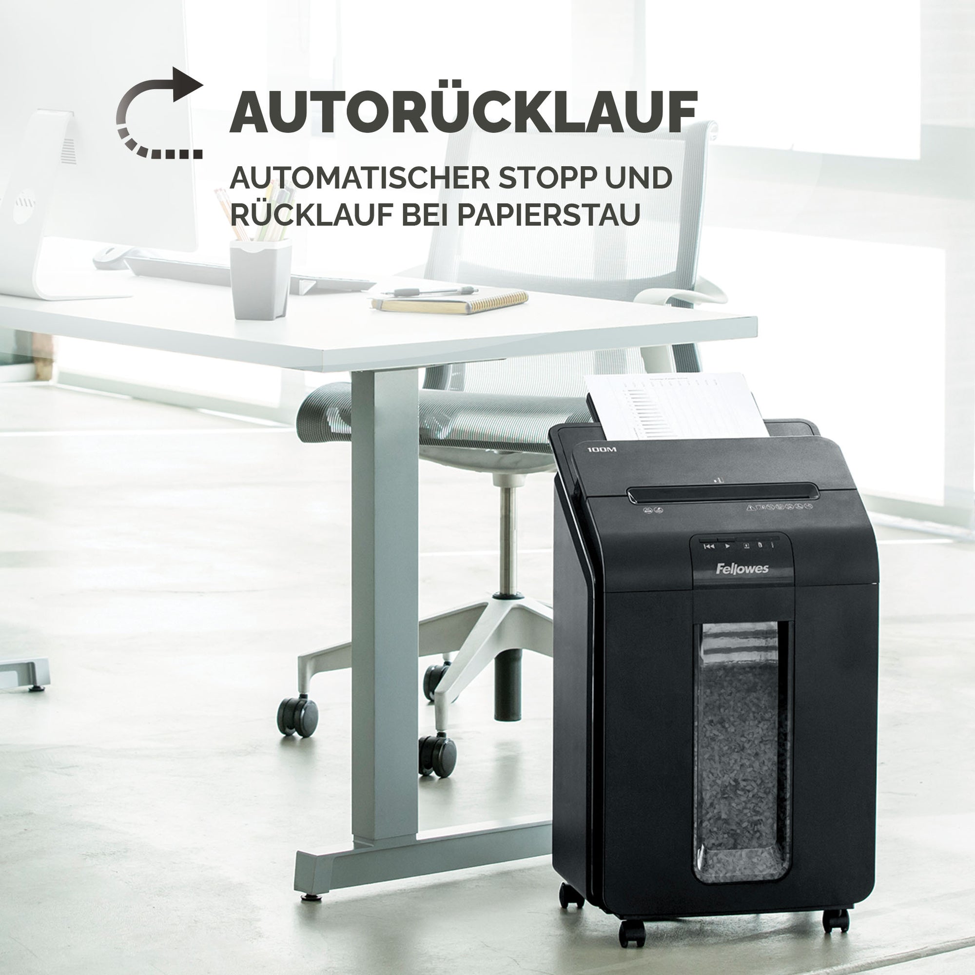 Fellowes Aktenvernichter AutoMaxT 100M