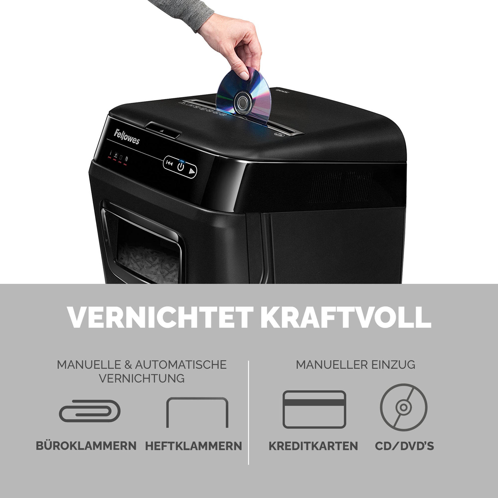 Fellowes Aktenvernichter AutoMaxT 150C
