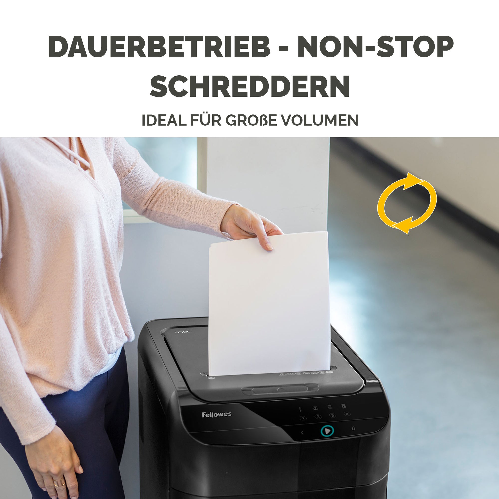 Fellowes Aktenvernichter AutoMaxT 550C