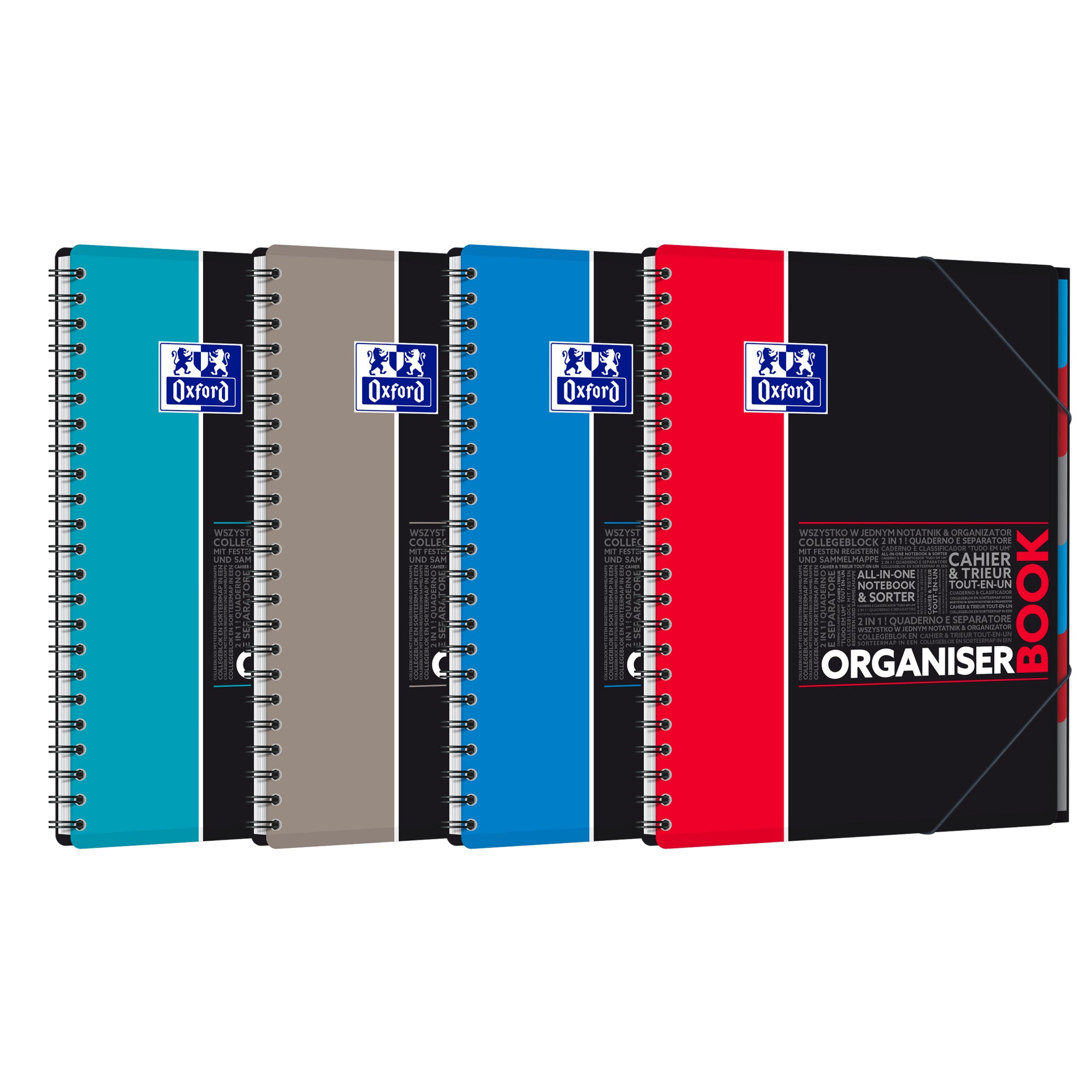 Oxford Collegeblock Organiserbook