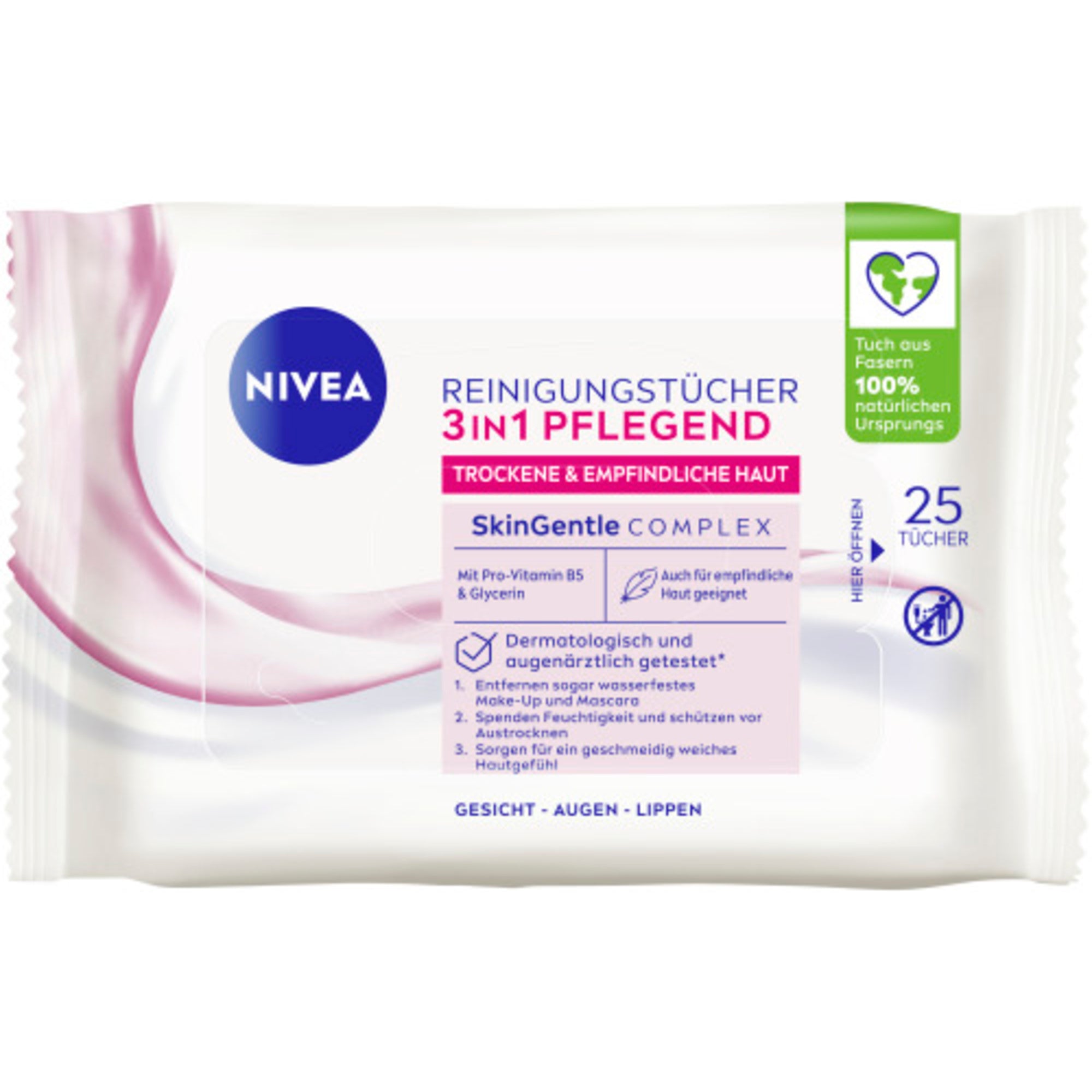 Nivea Reinigungstücher 3in1 Pflegend