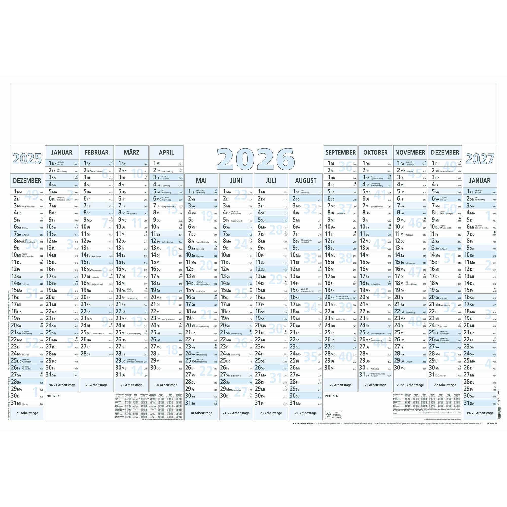 Zettler Plakatkalender