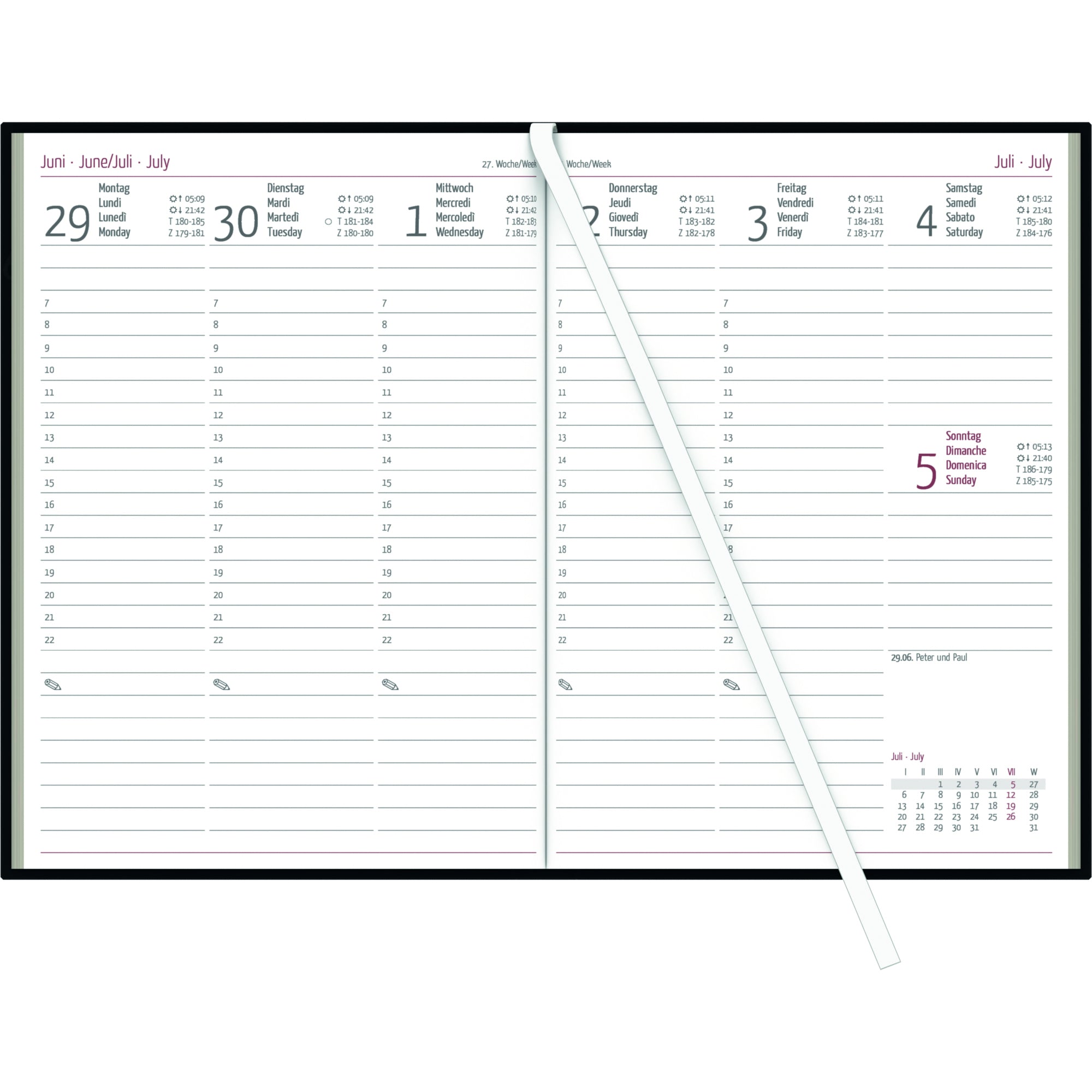 ZETTLER Buchkalender