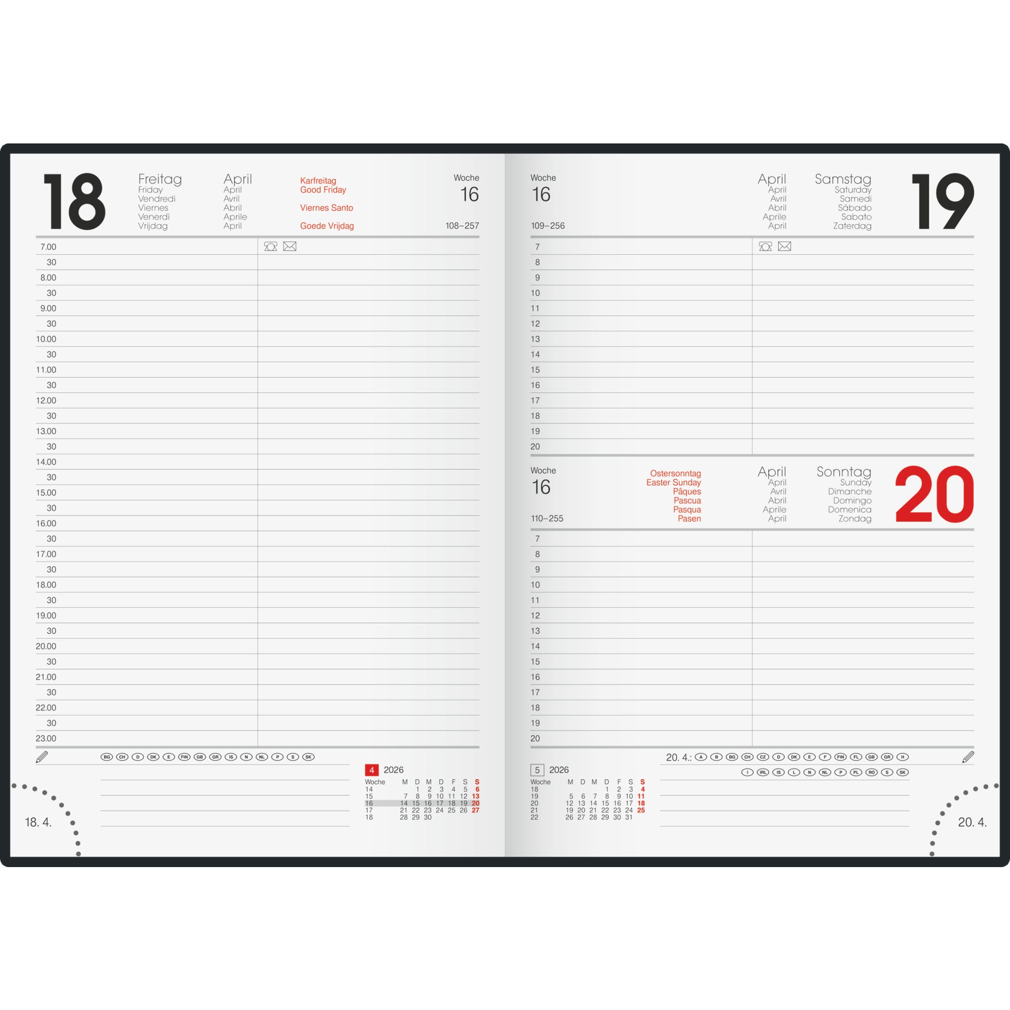 Brunnen Buchkalender 795