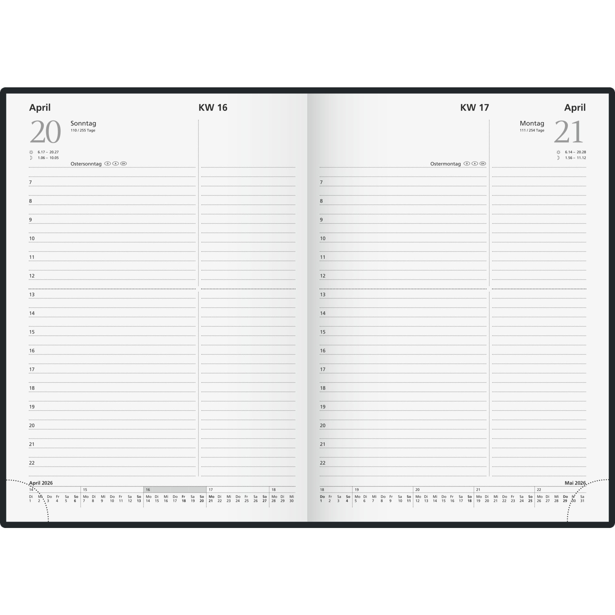 rido/die Buchkalender Chefplaner