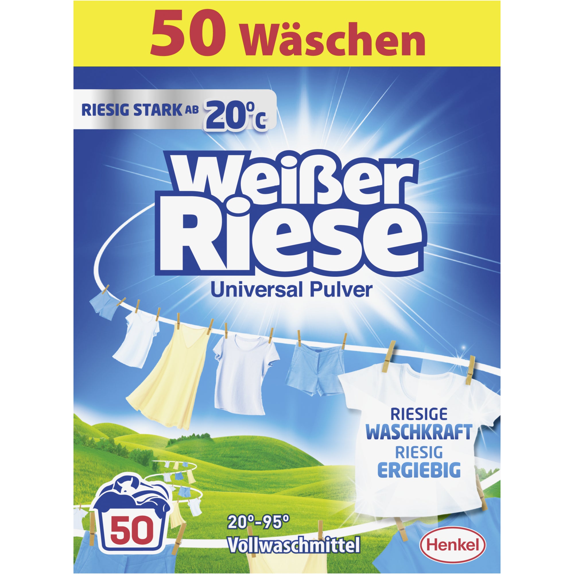 Weißer Waschmittel Universal