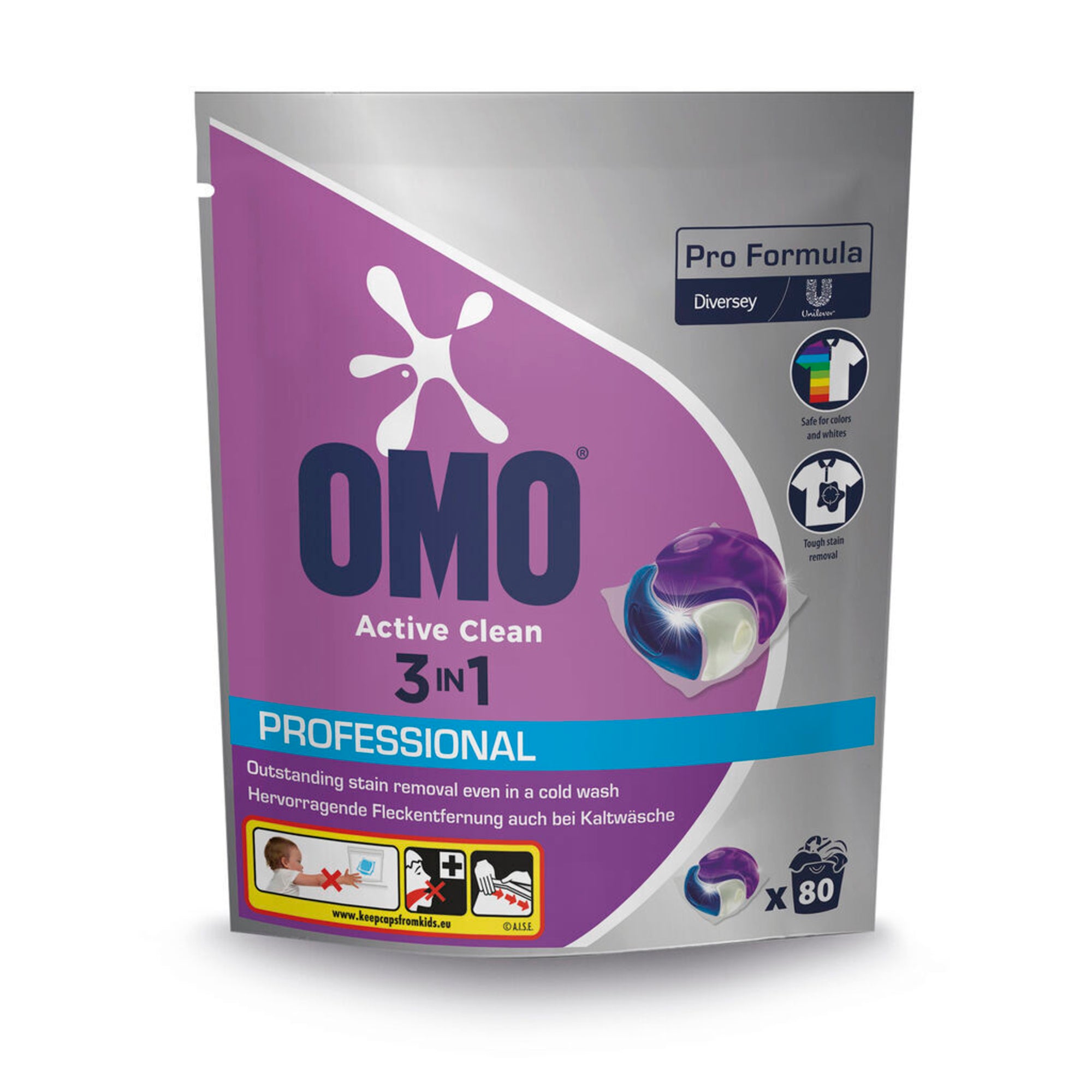 OMO Waschmittel Professional Active Clean 3 in 1