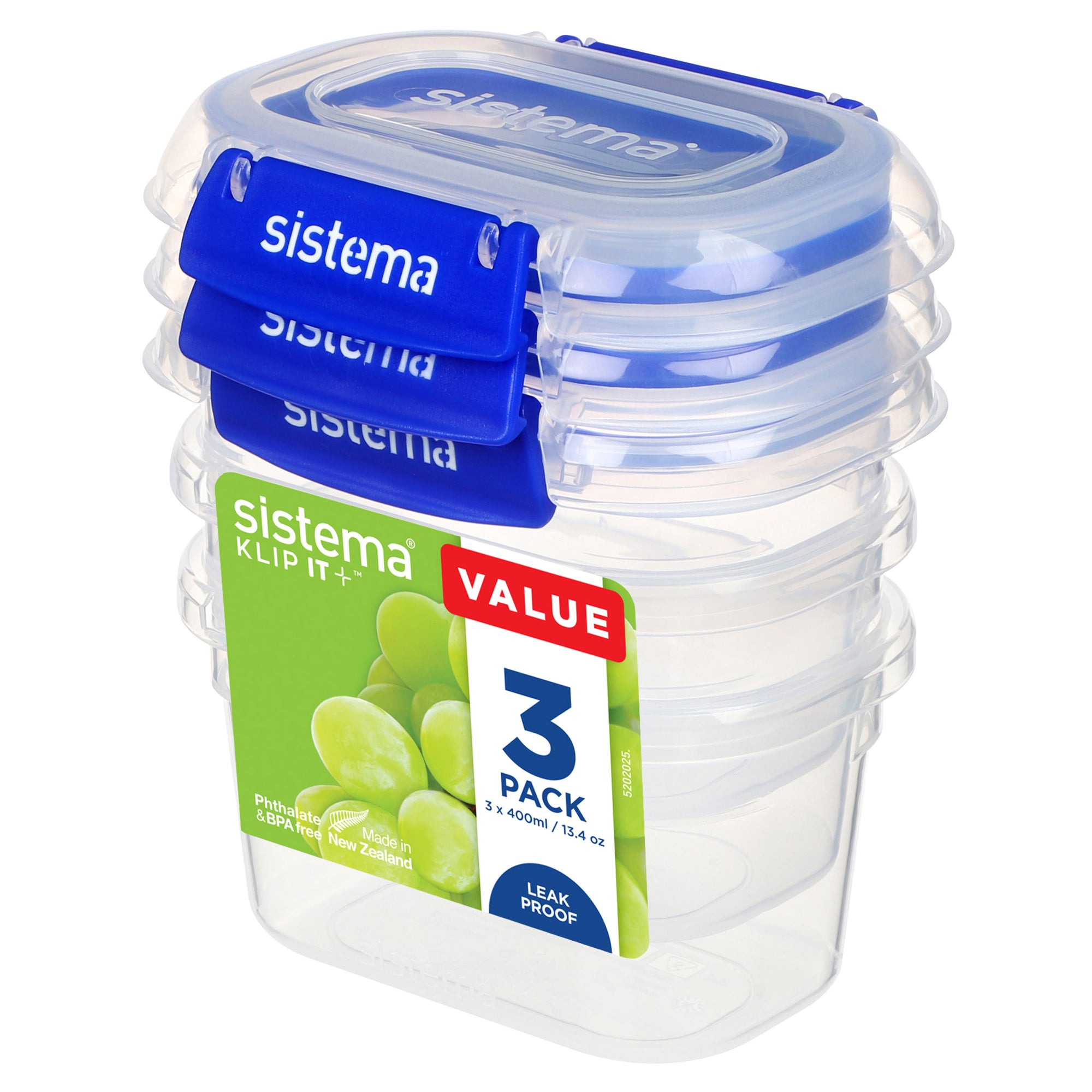 sistema Vorratsdose KLIP IT PLUST