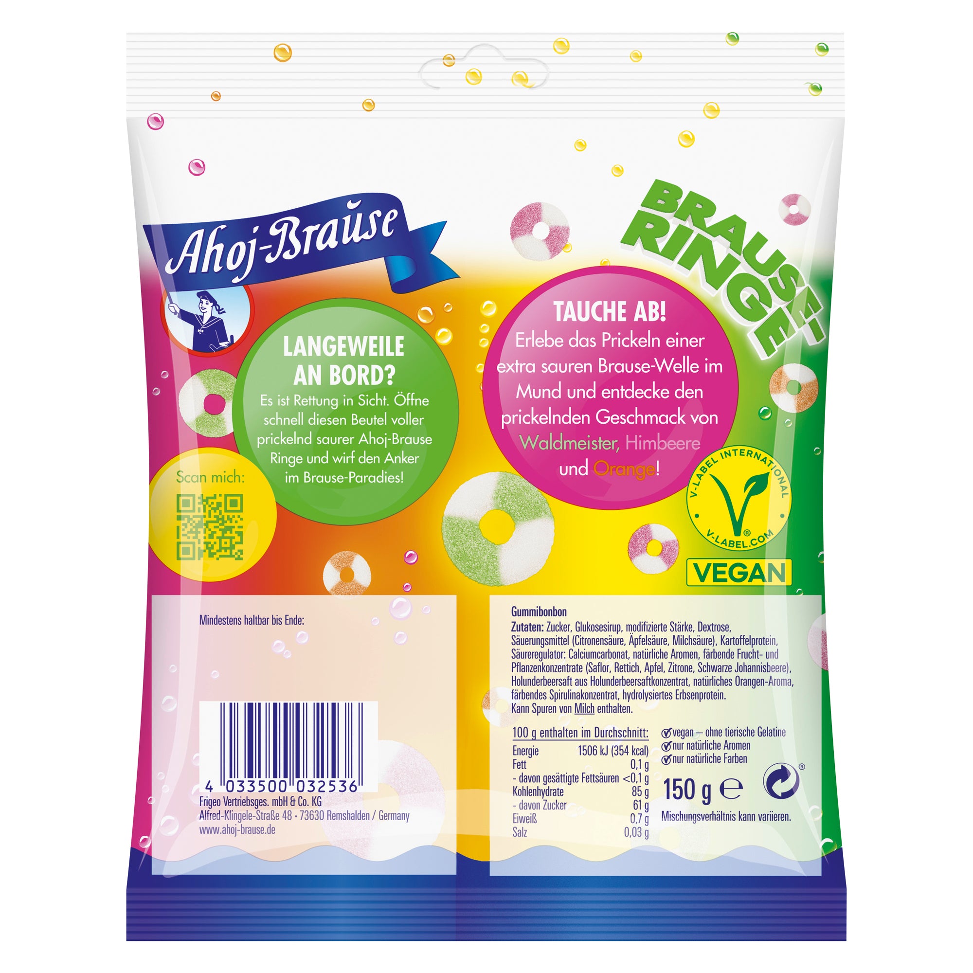 Ahoj Fruchtgummi BRAUSE-RINGE