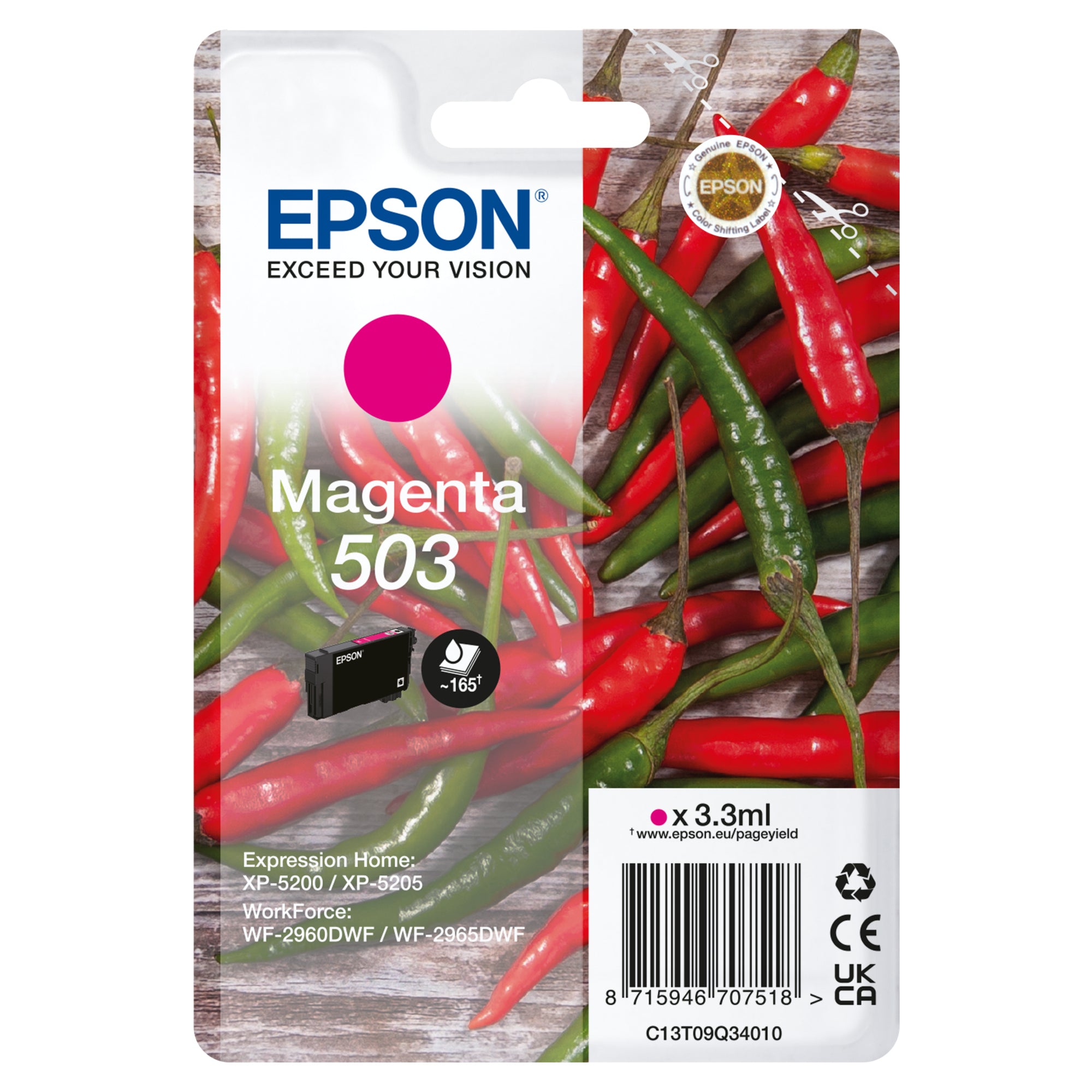 Epson Tintenpatrone, magenta